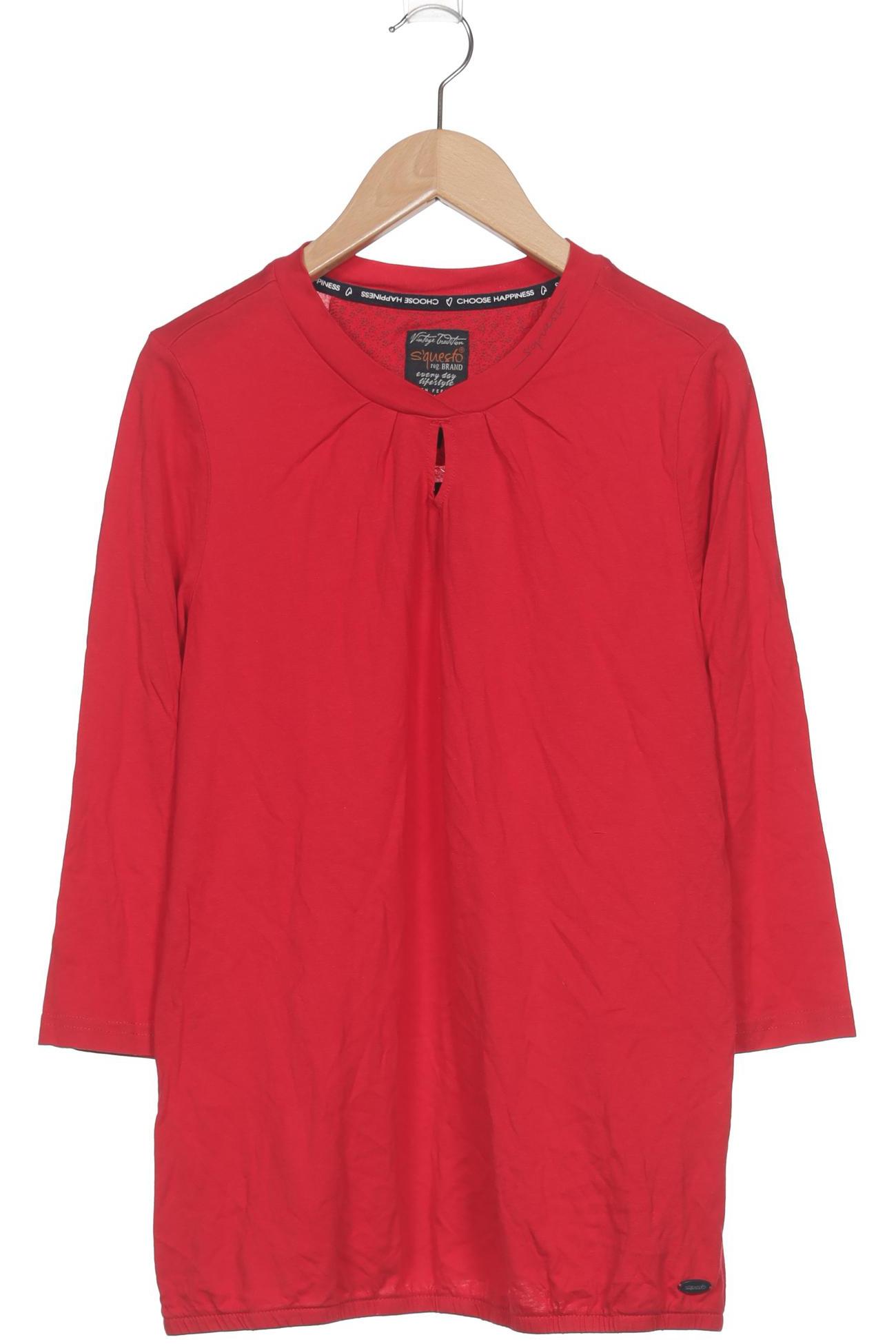 

s questo Damen Langarmshirt, rot, Gr. 38