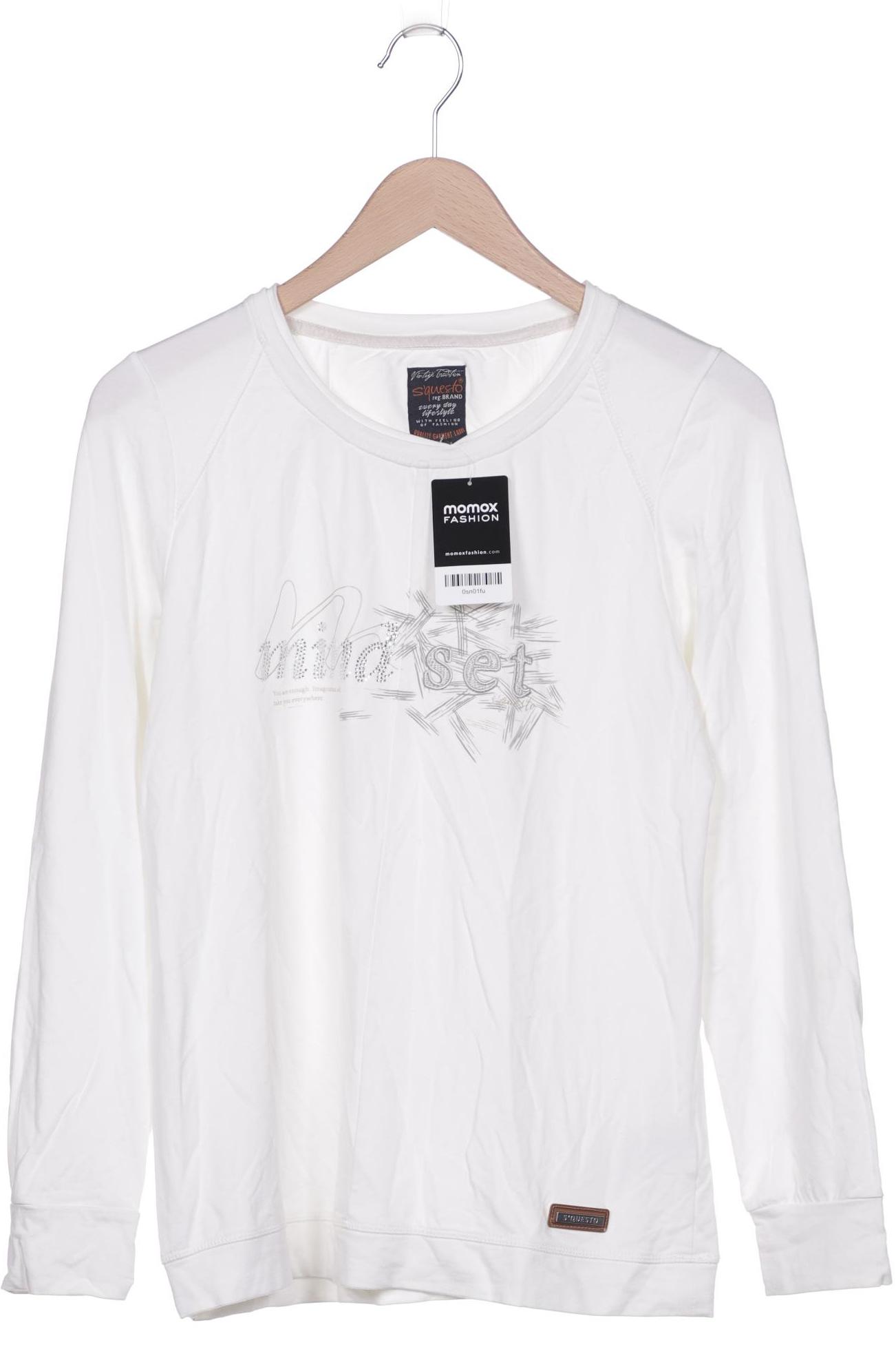 

s questo Damen Langarmshirt, weiß, Gr. 38