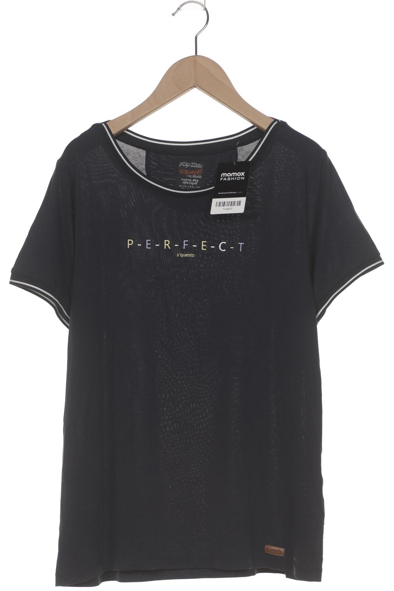 

s questo Damen T-Shirt, marineblau, Gr. 40