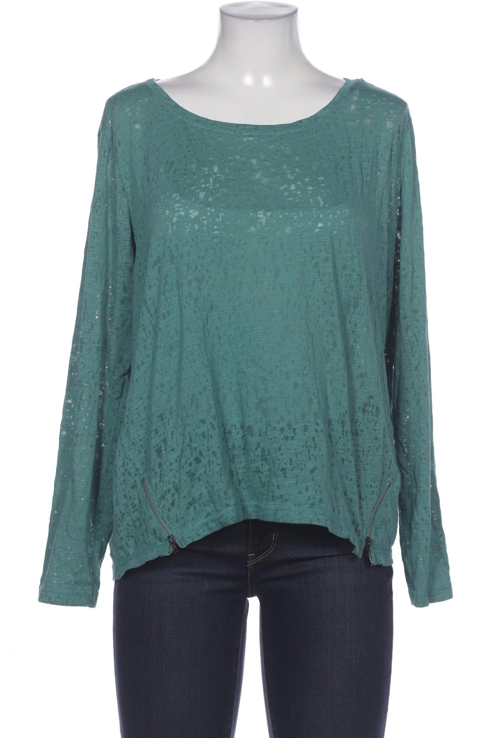 

s questo Damen Langarmshirt, türkis, Gr. 40