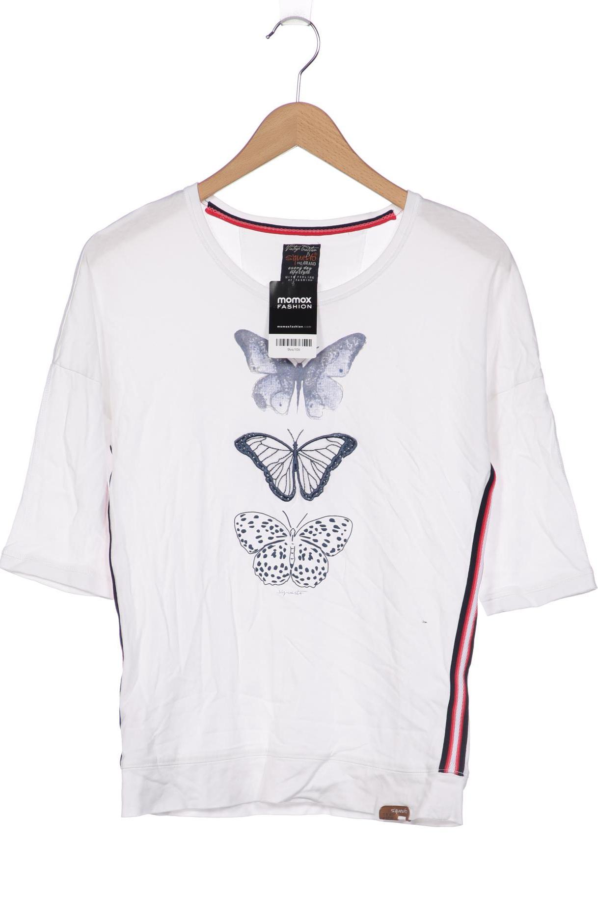 

s´questo Damen Langarmshirt, weiß
