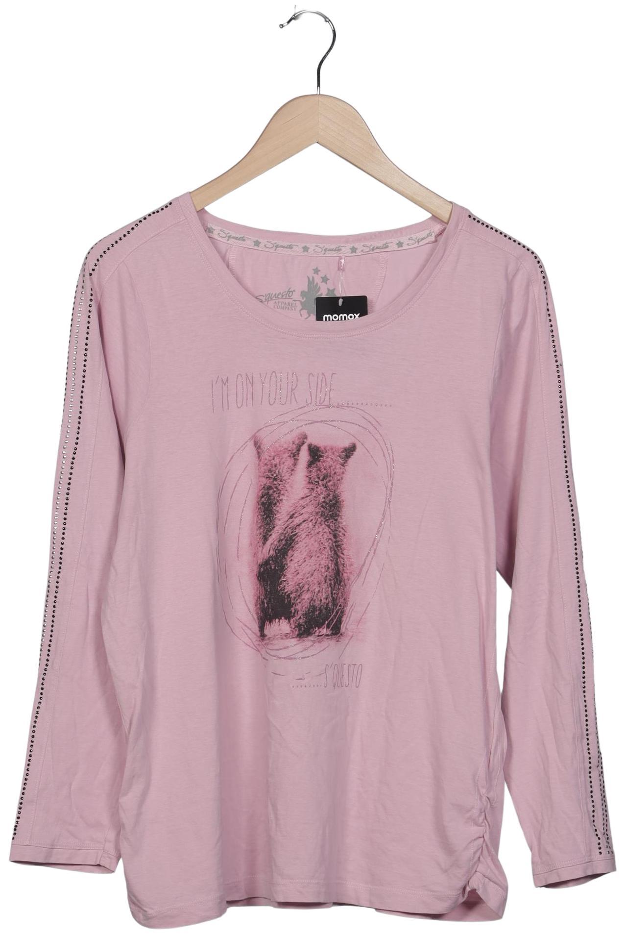 

s questo Damen Langarmshirt, pink, Gr. 42