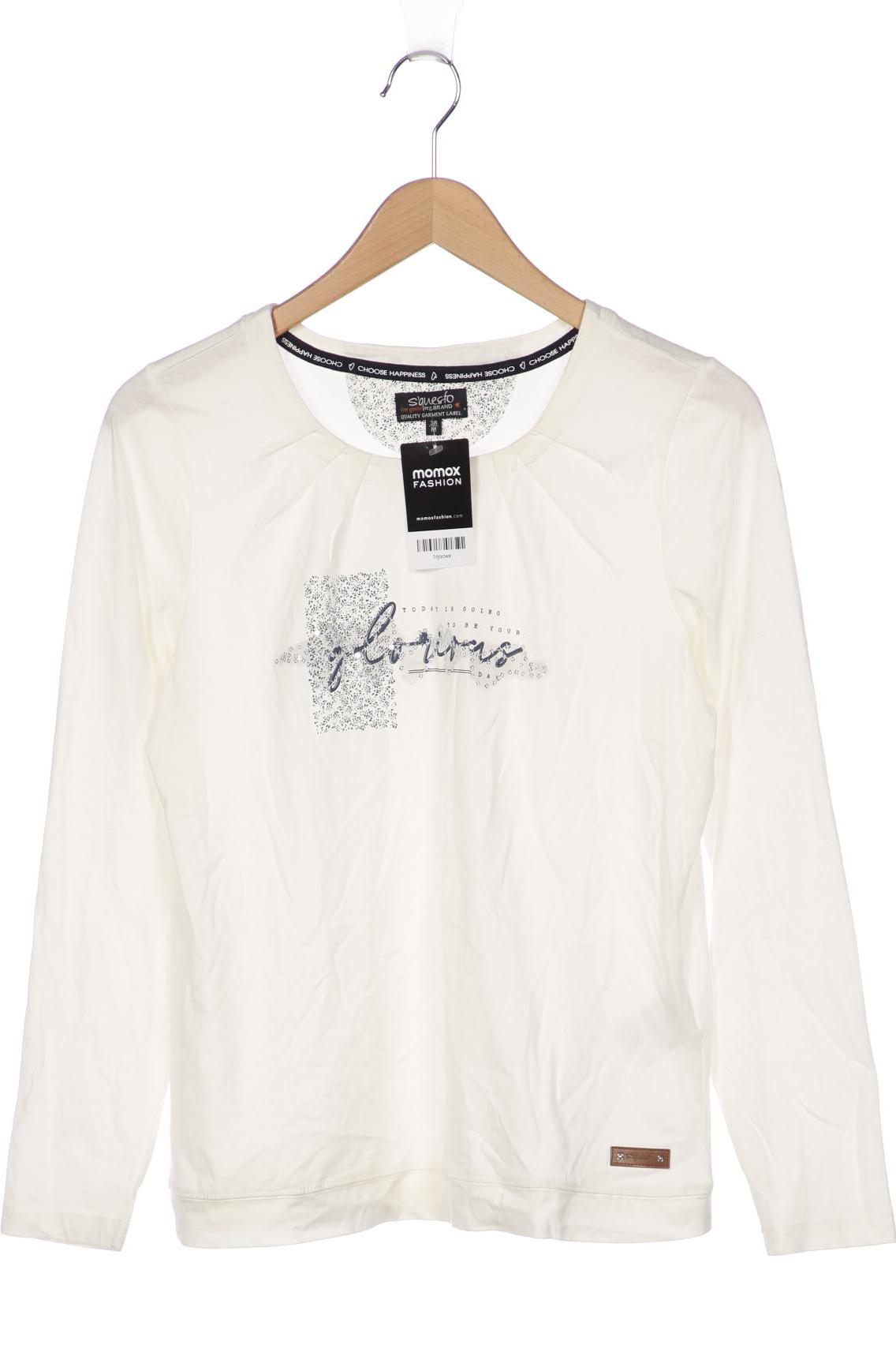 

s´questo Damen Langarmshirt, cremeweiß
