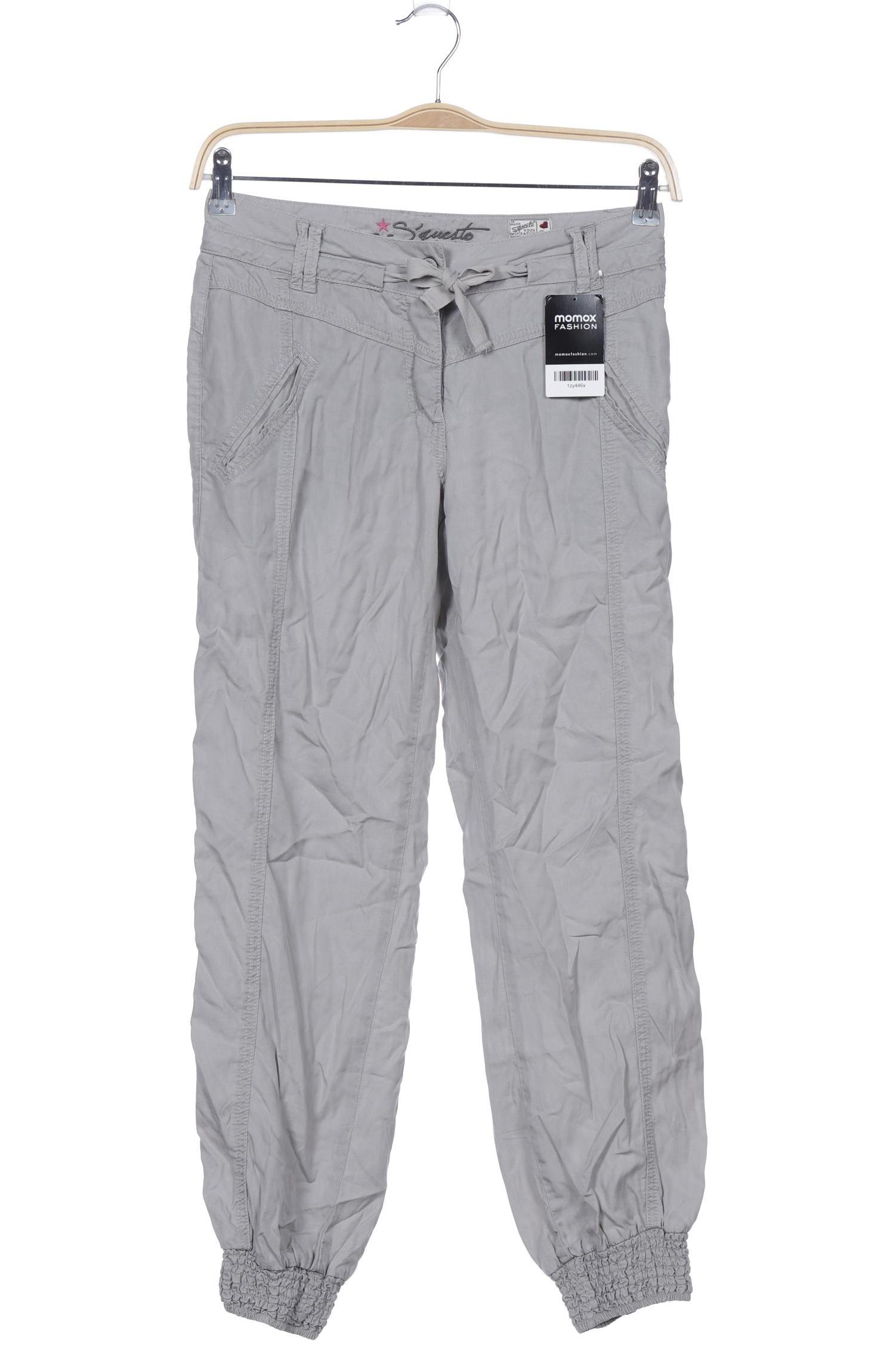 

s questo Damen Stoffhose, grau, Gr. 36