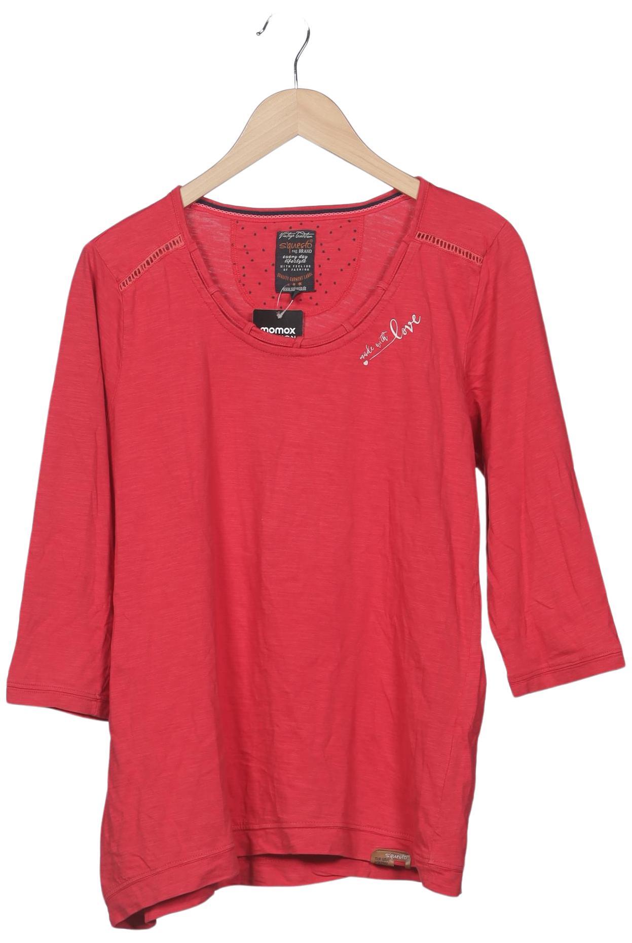 

s questo Damen Langarmshirt, rot, Gr. 42