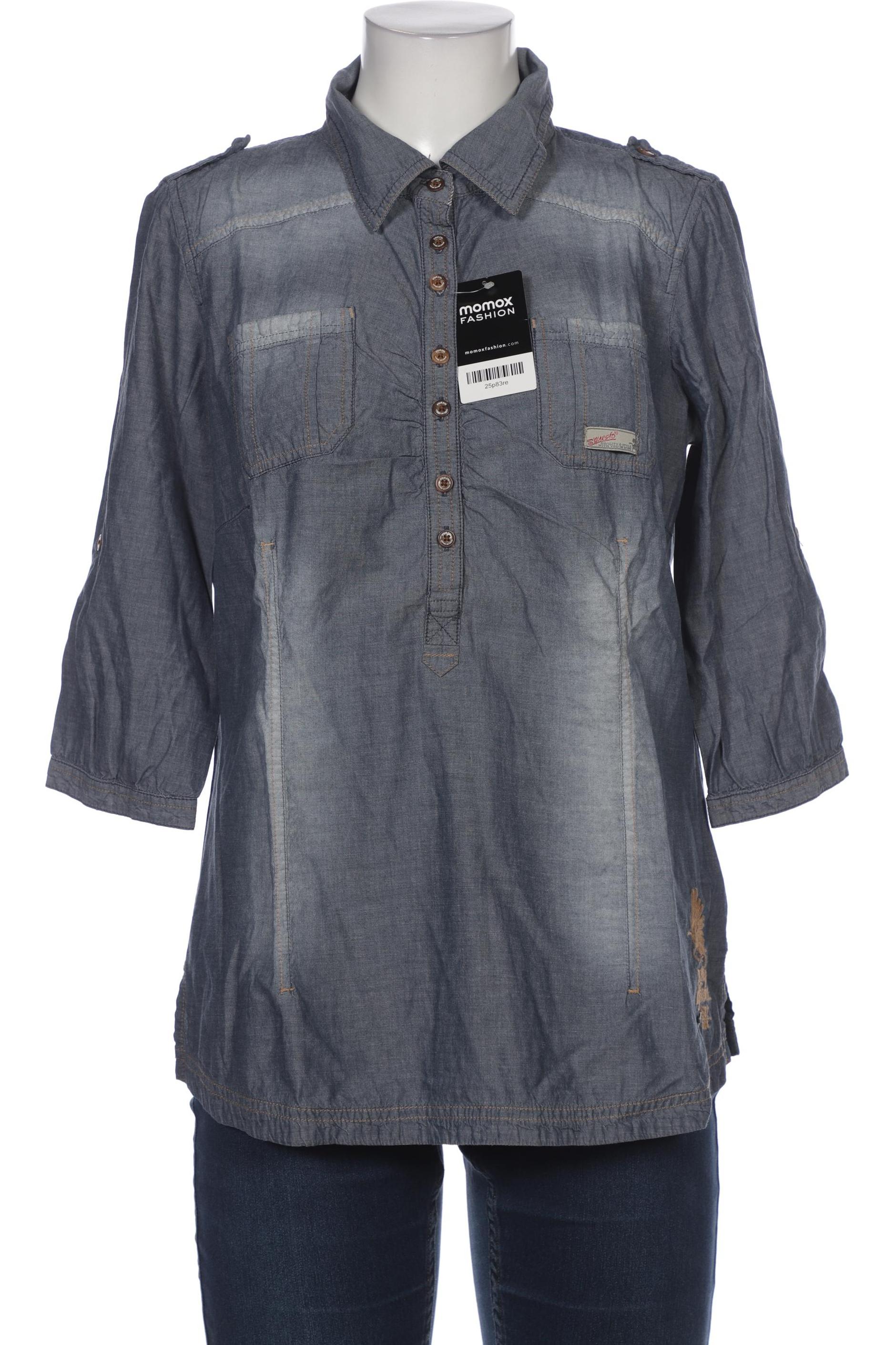 

s questo Damen Bluse, blau