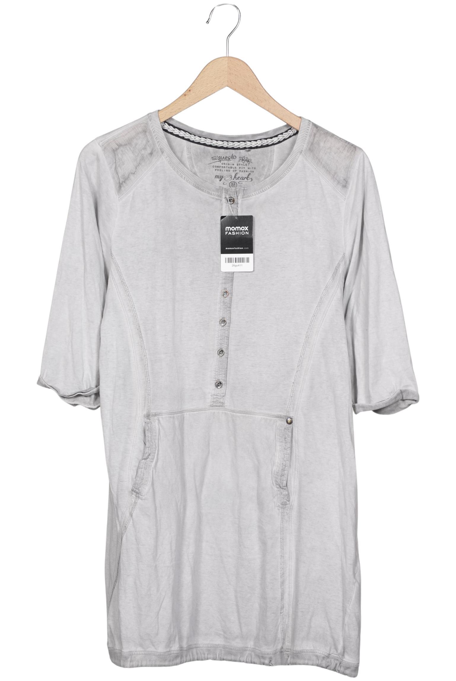 

s questo Damen Langarmshirt, grau, Gr. 42