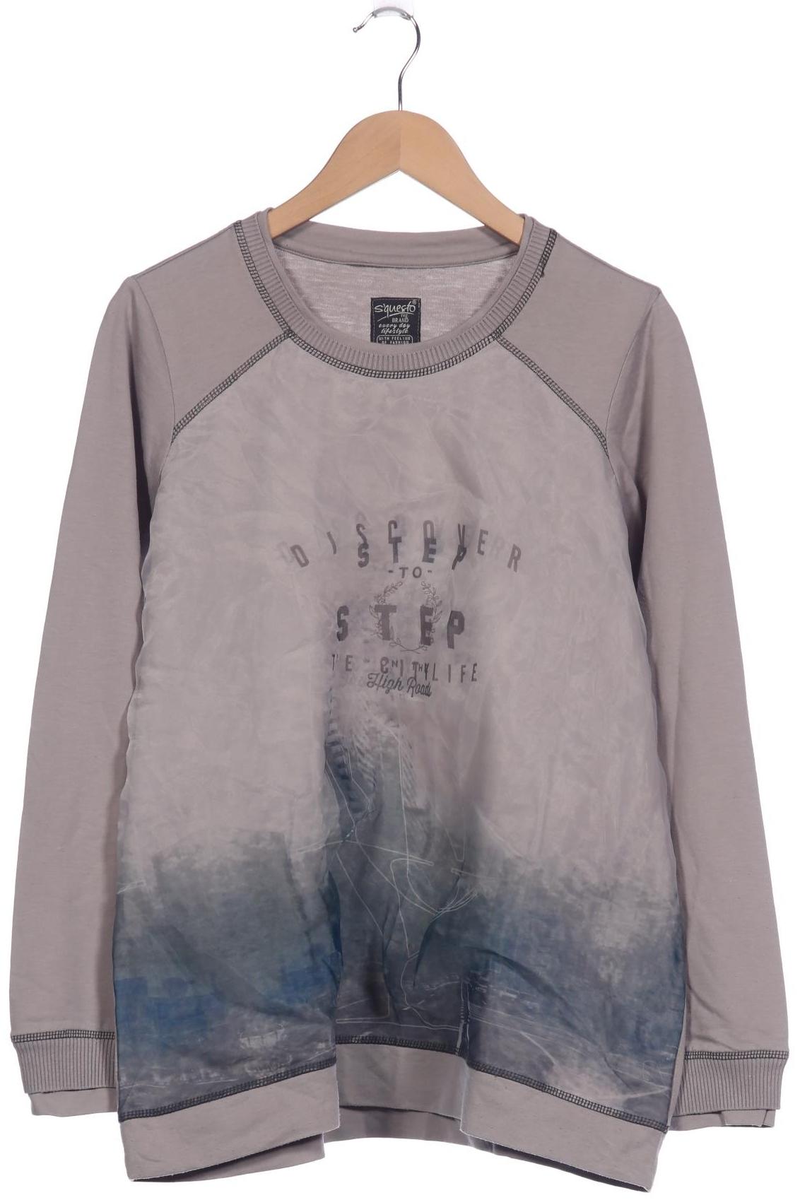 

s questo Damen Sweatshirt, grau, Gr. 42