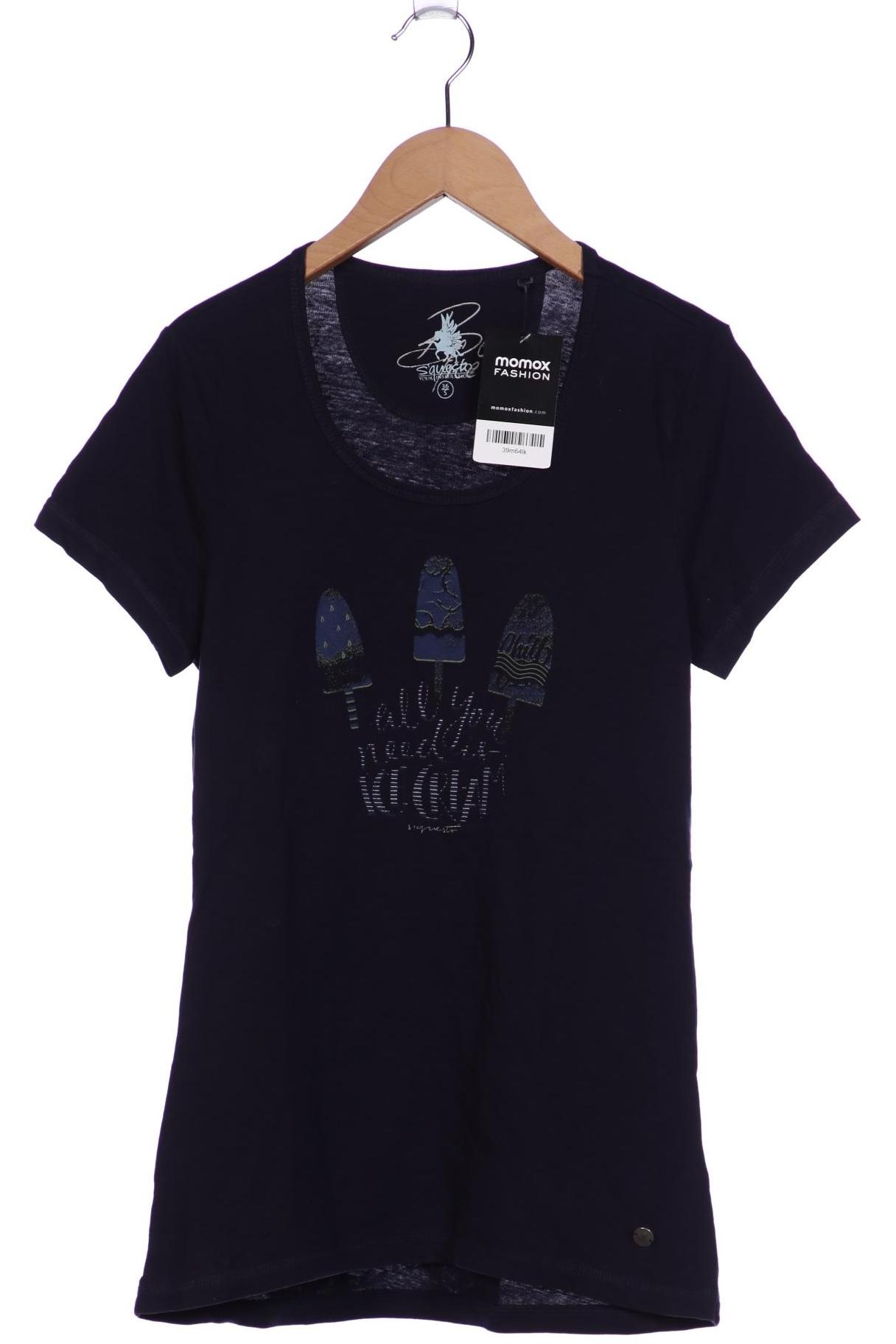 

s questo Damen T-Shirt, marineblau, Gr. 36