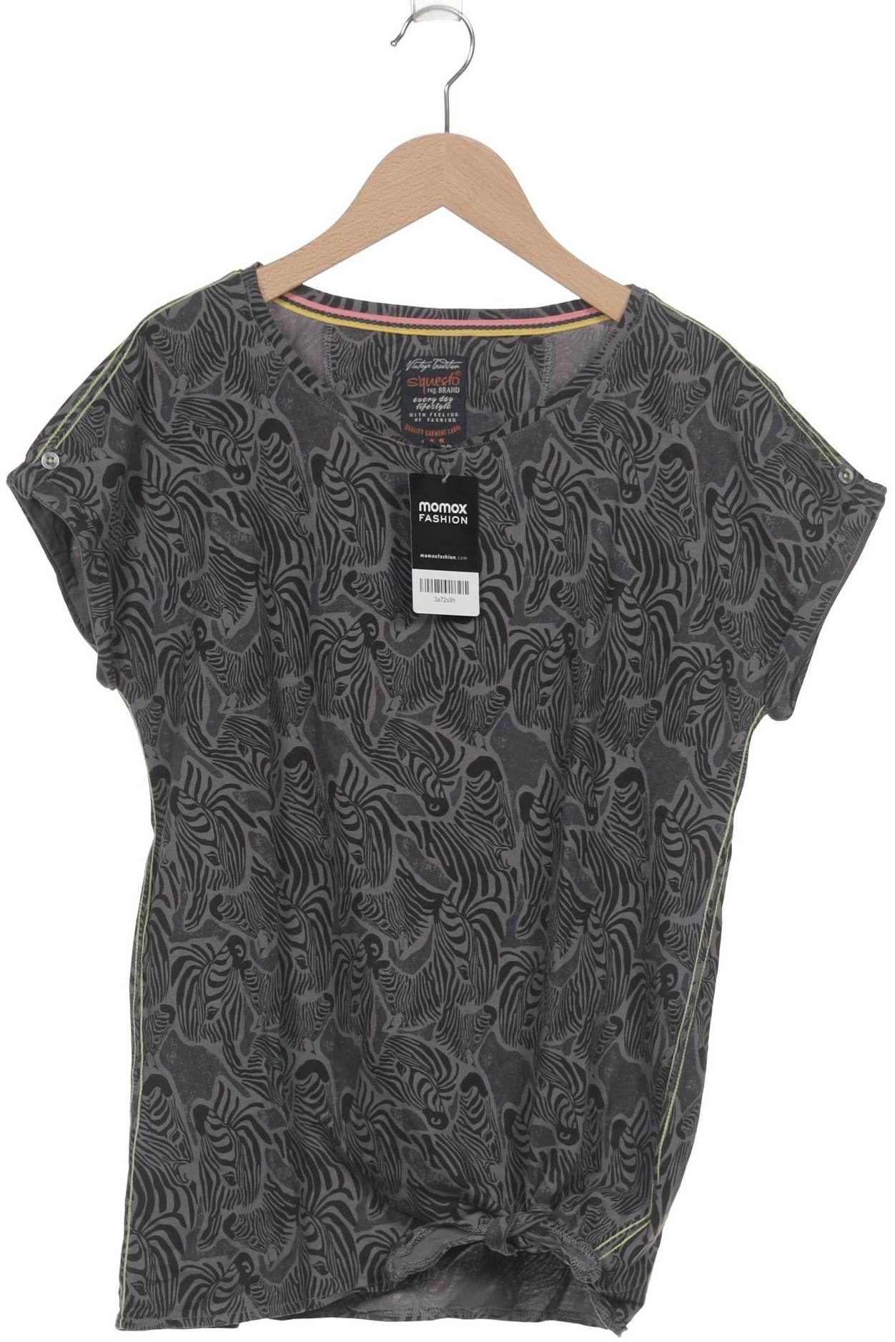 

s questo Damen T-Shirt, grau, Gr. 36