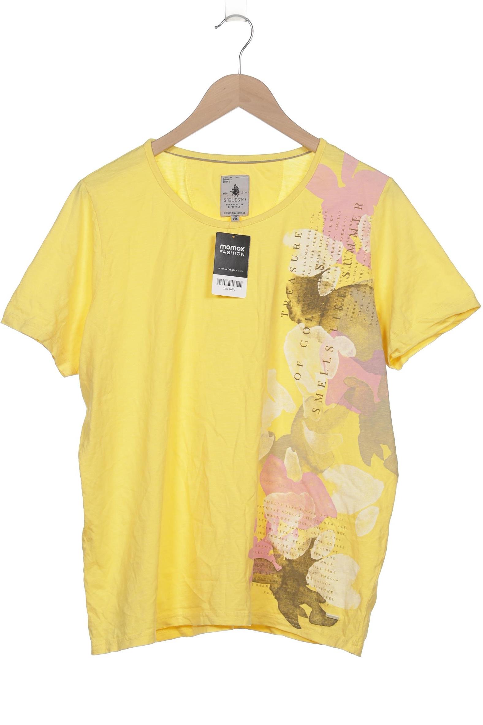 

s questo Damen T-Shirt, gelb, Gr. 44
