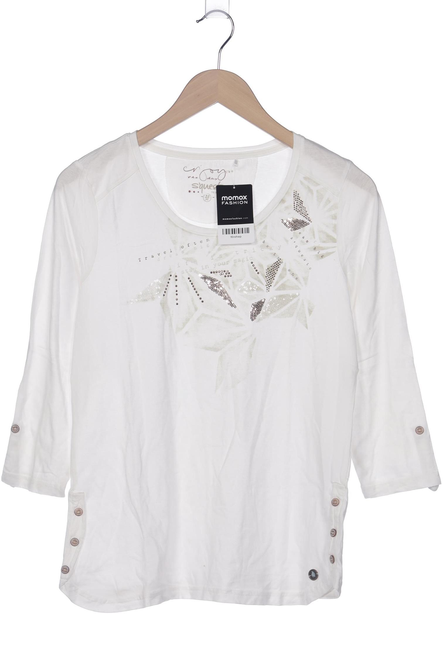 

s questo Damen Langarmshirt, weiß, Gr. 38