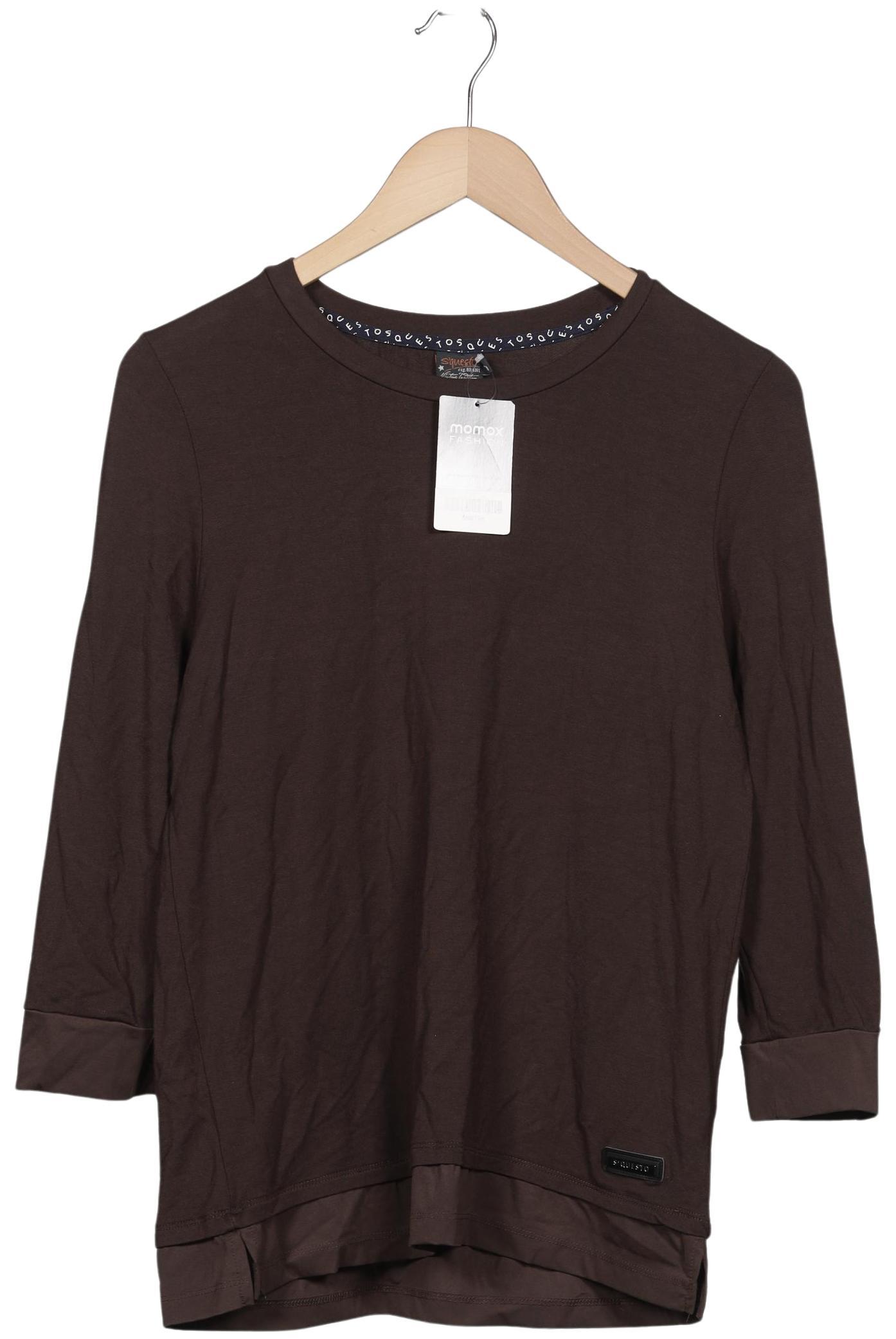 

s questo Damen Langarmshirt, braun, Gr. 38