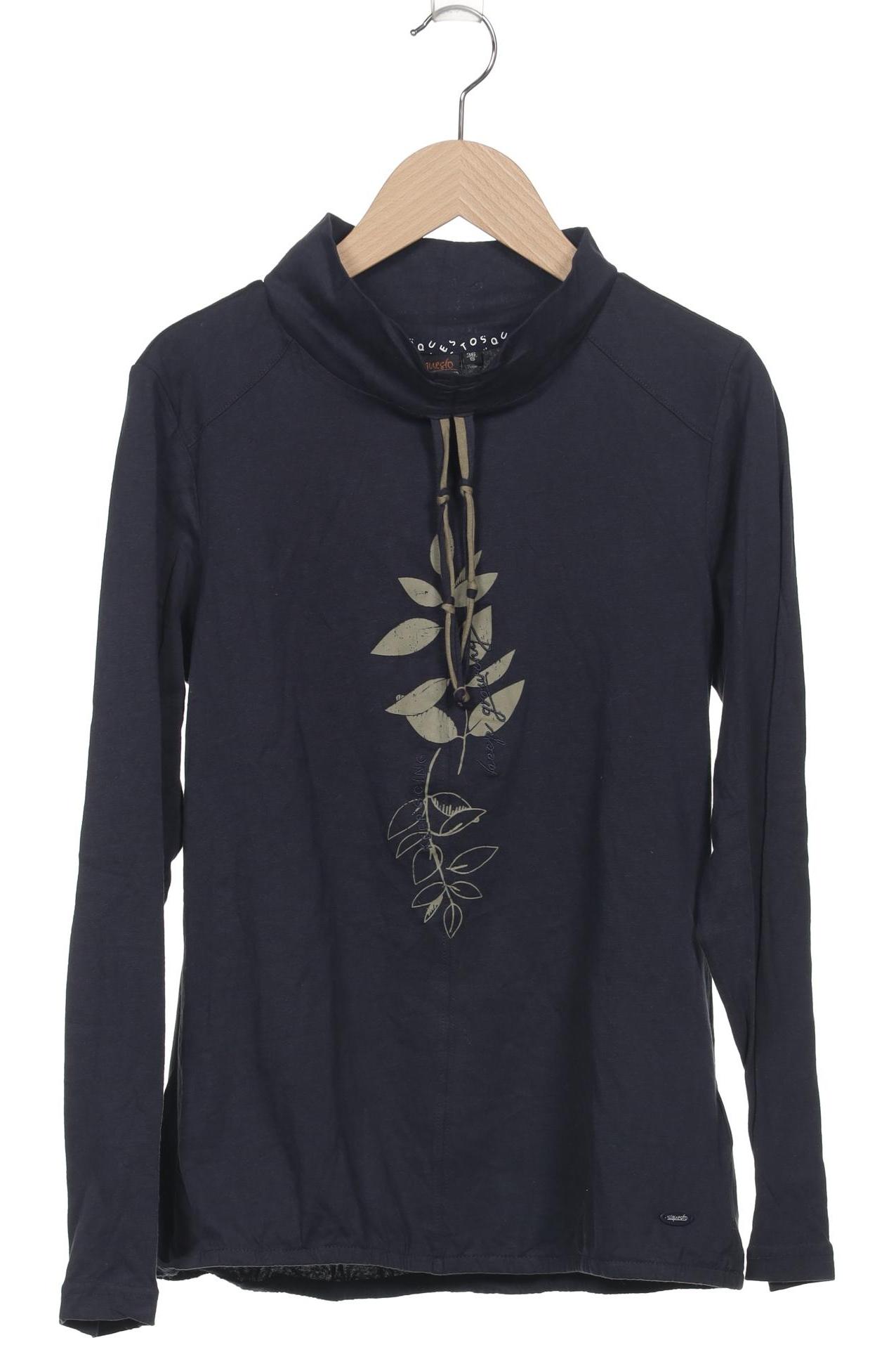 

s questo Damen Langarmshirt, marineblau, Gr. 36