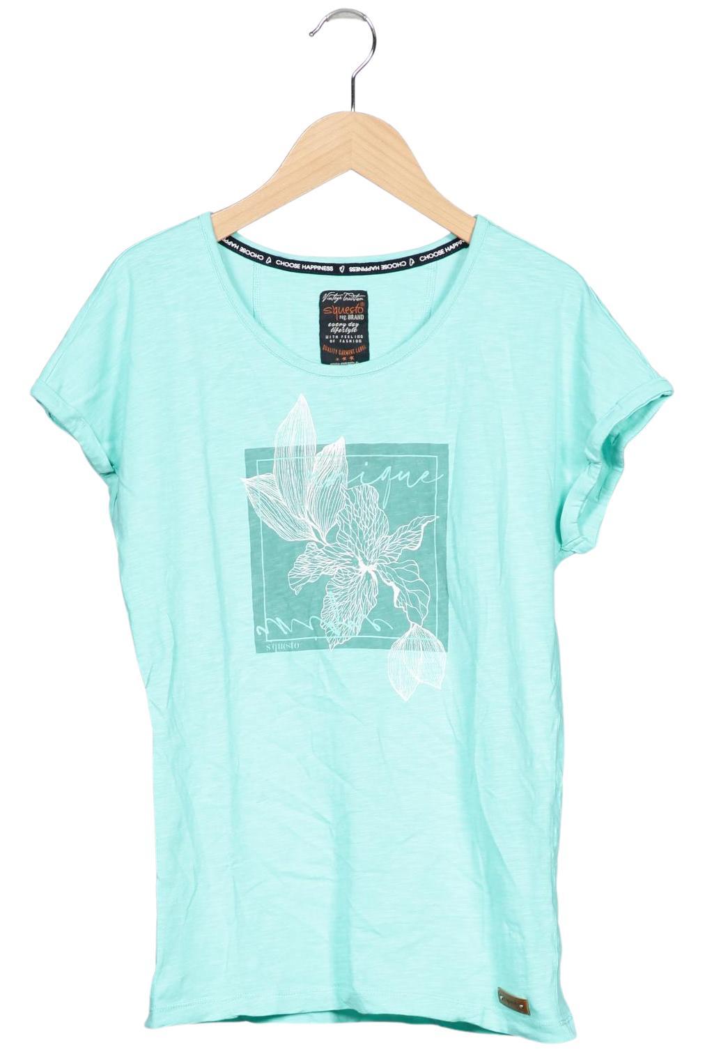 

s questo Damen T-Shirt, hellgrün, Gr. 36