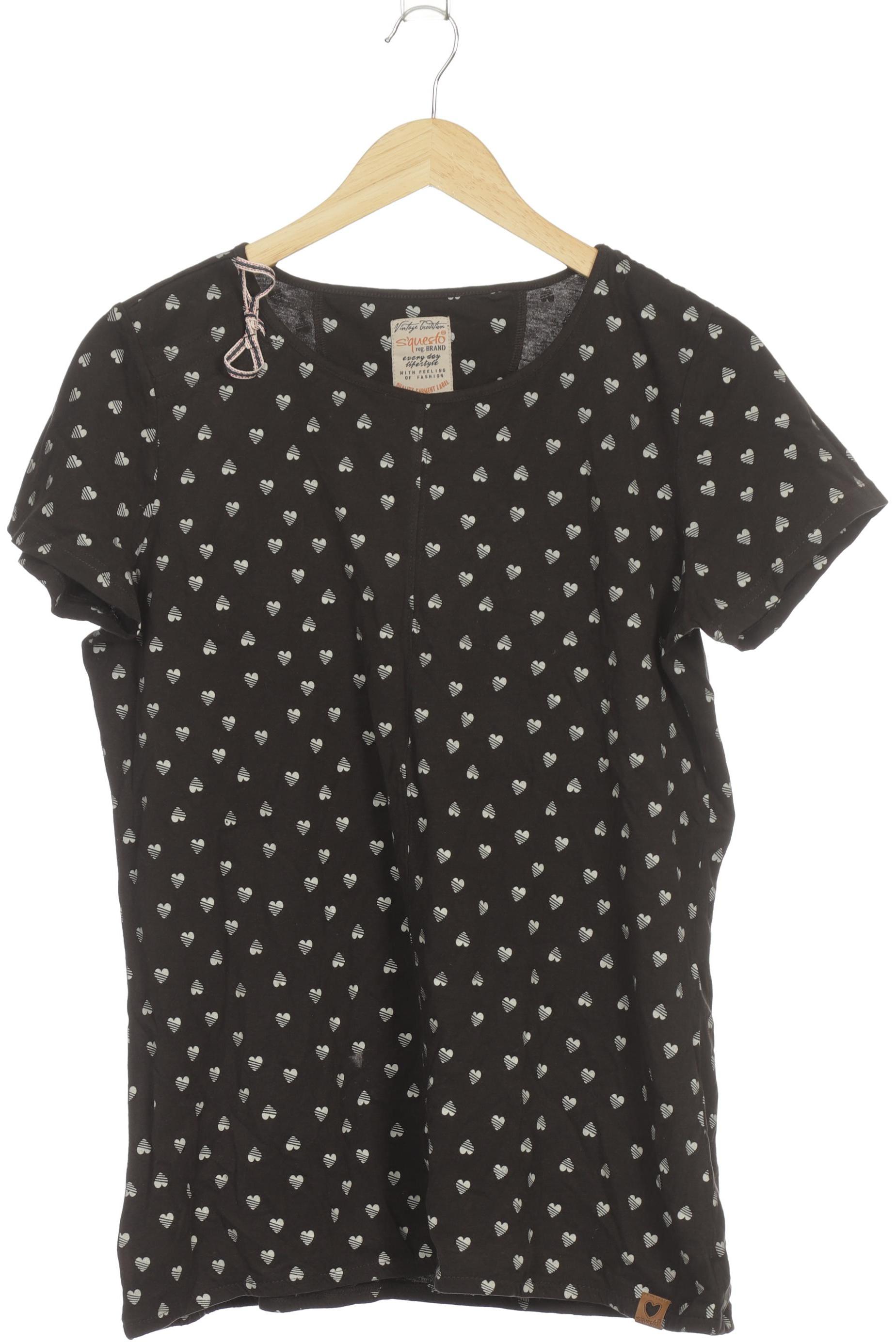 

s questo Damen T-Shirt, schwarz, Gr. 42