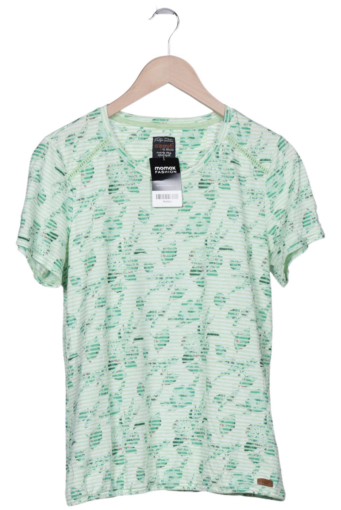 

s questo Damen T-Shirt, hellgrün, Gr. 36