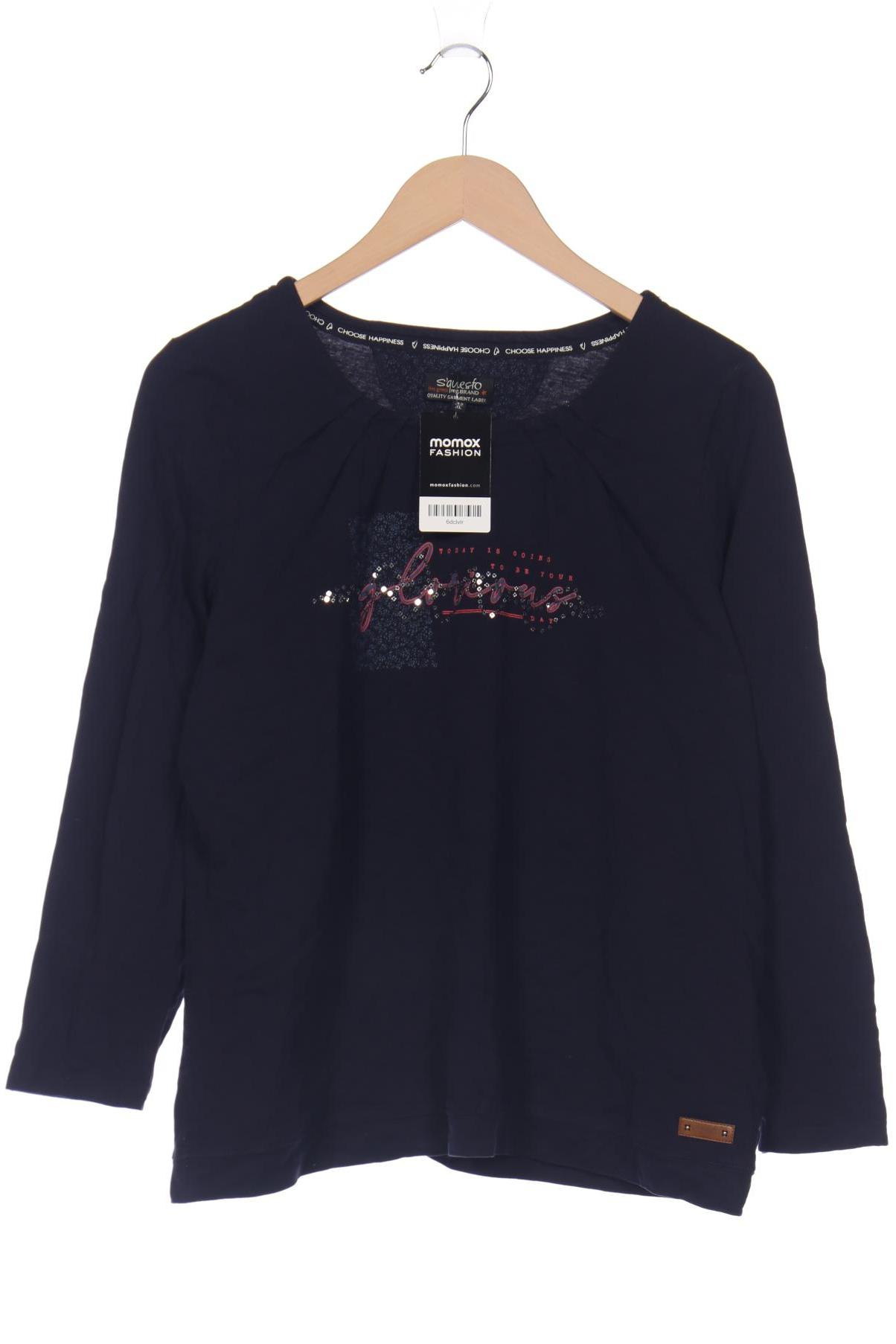 

s´questo Damen Langarmshirt, marineblau