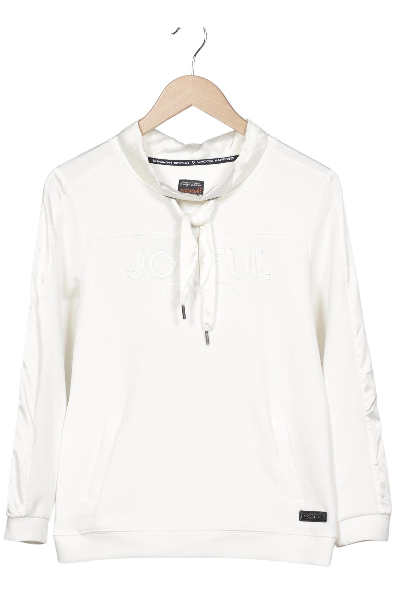 

s questo Damen Sweatshirt, weiß, Gr. 36