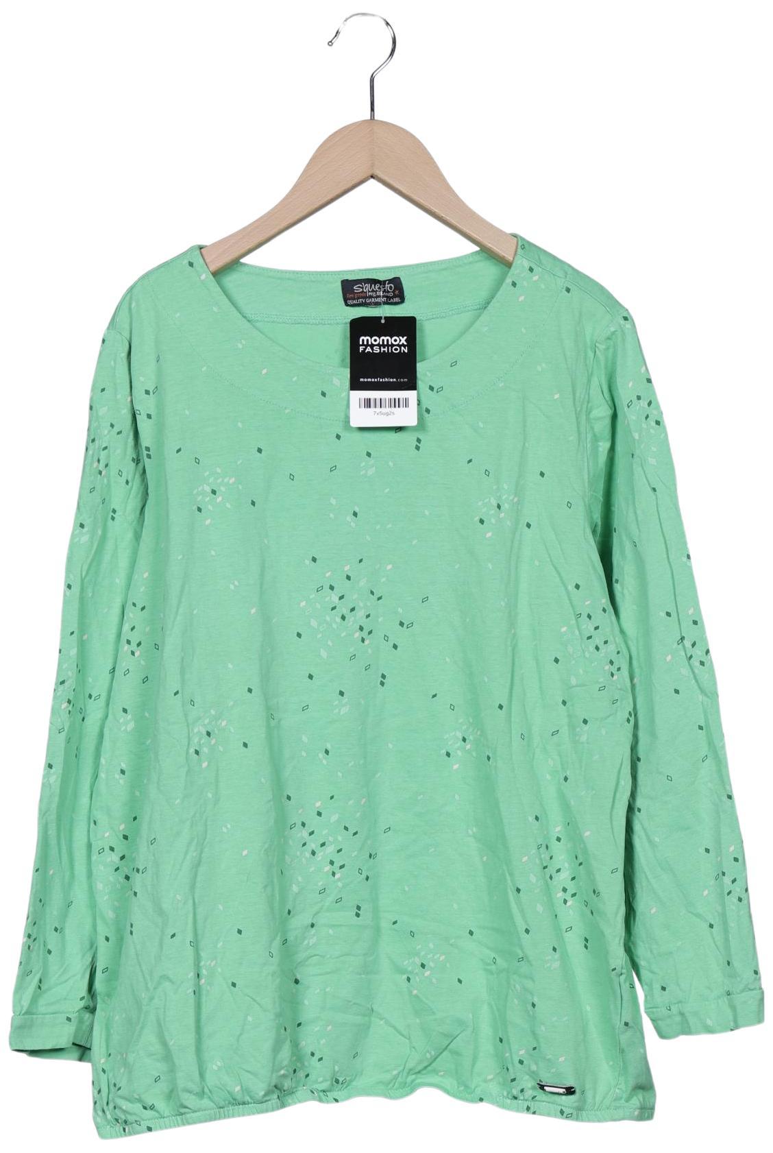 

s questo Damen Langarmshirt, hellgrün, Gr. 42