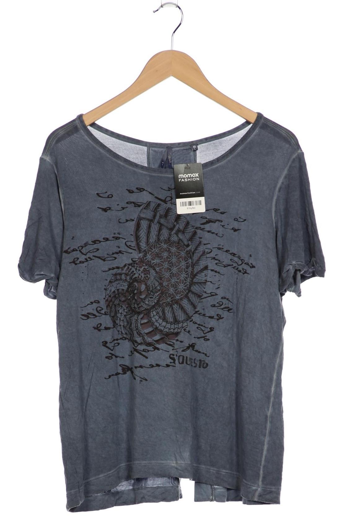 

s questo Damen T-Shirt, blau, Gr. 40