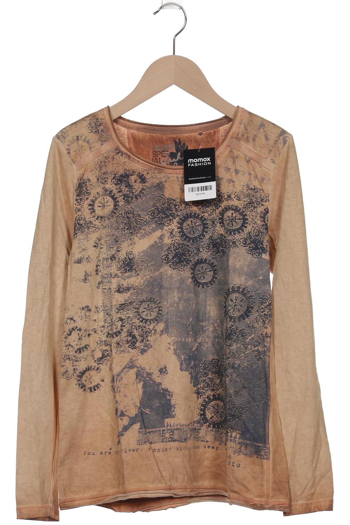 

s questo Damen Langarmshirt, braun, Gr. 36