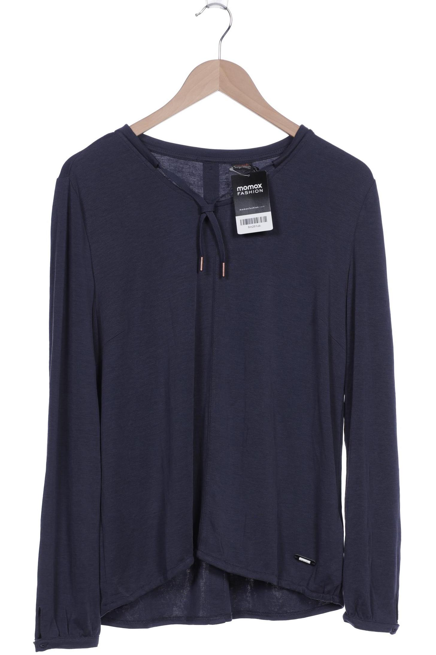 

s questo Damen Langarmshirt, marineblau