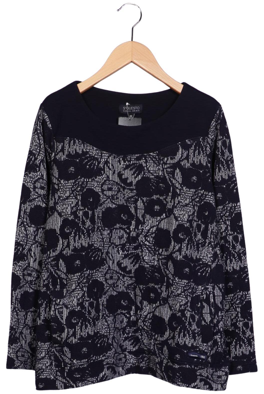 

s questo Damen Sweatshirt, marineblau, Gr. 40