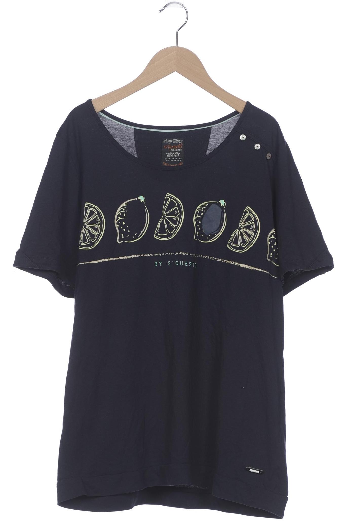 

s questo Damen T-Shirt, marineblau, Gr. 44