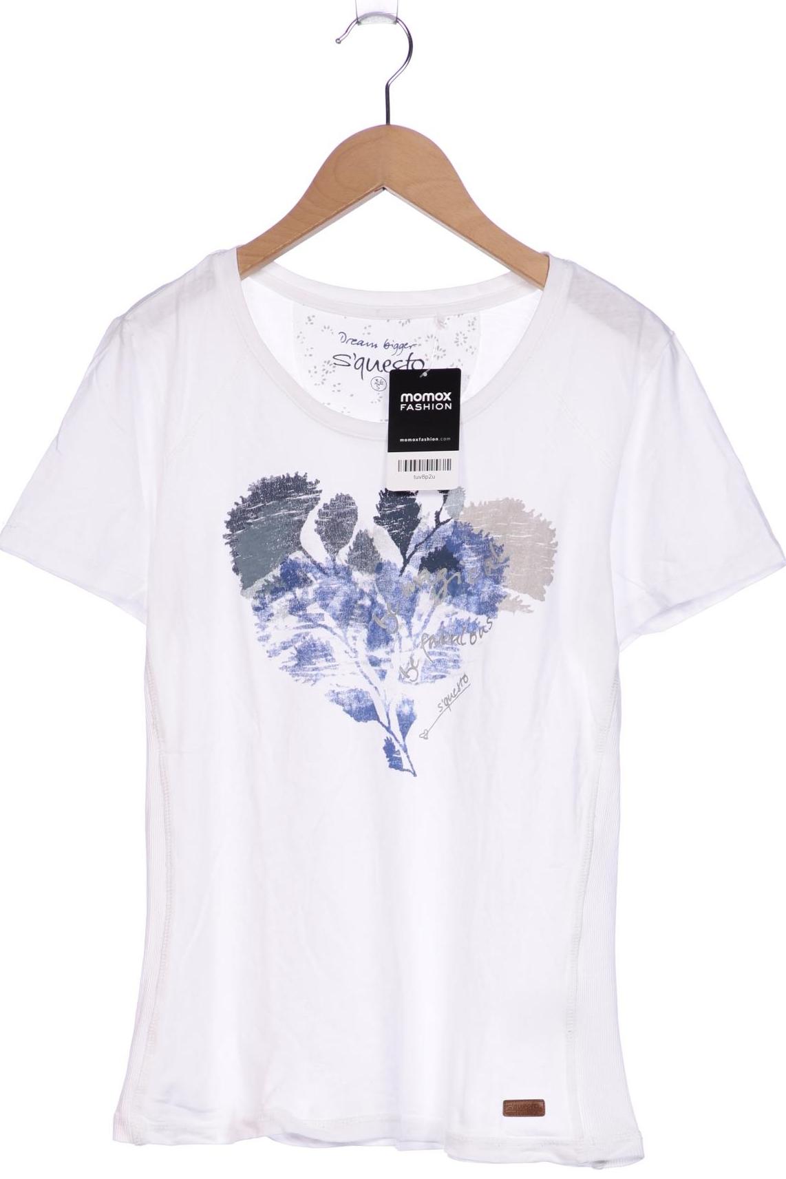 

s questo Damen T-Shirt, weiß, Gr. 36