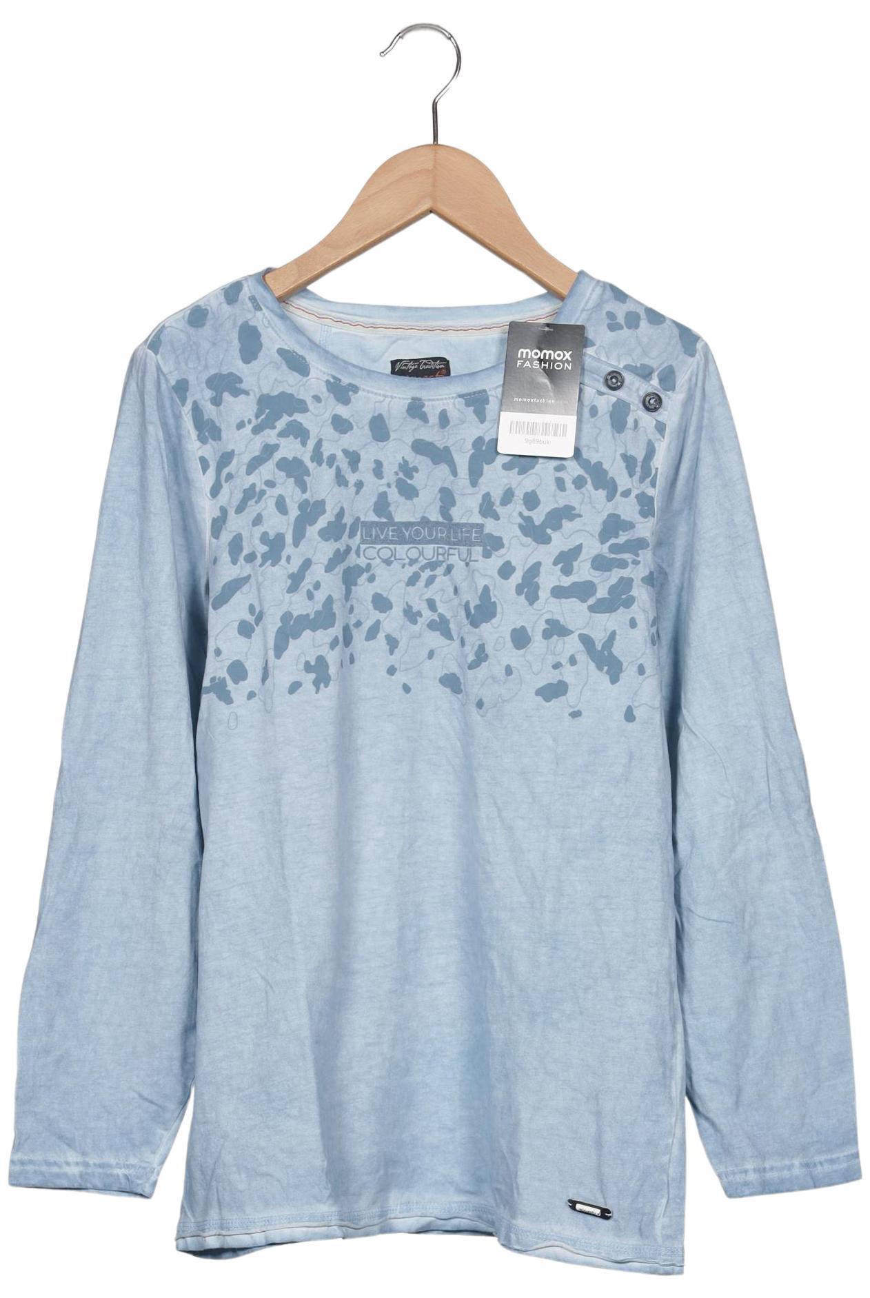 

s questo Damen Langarmshirt, hellblau, Gr. 38