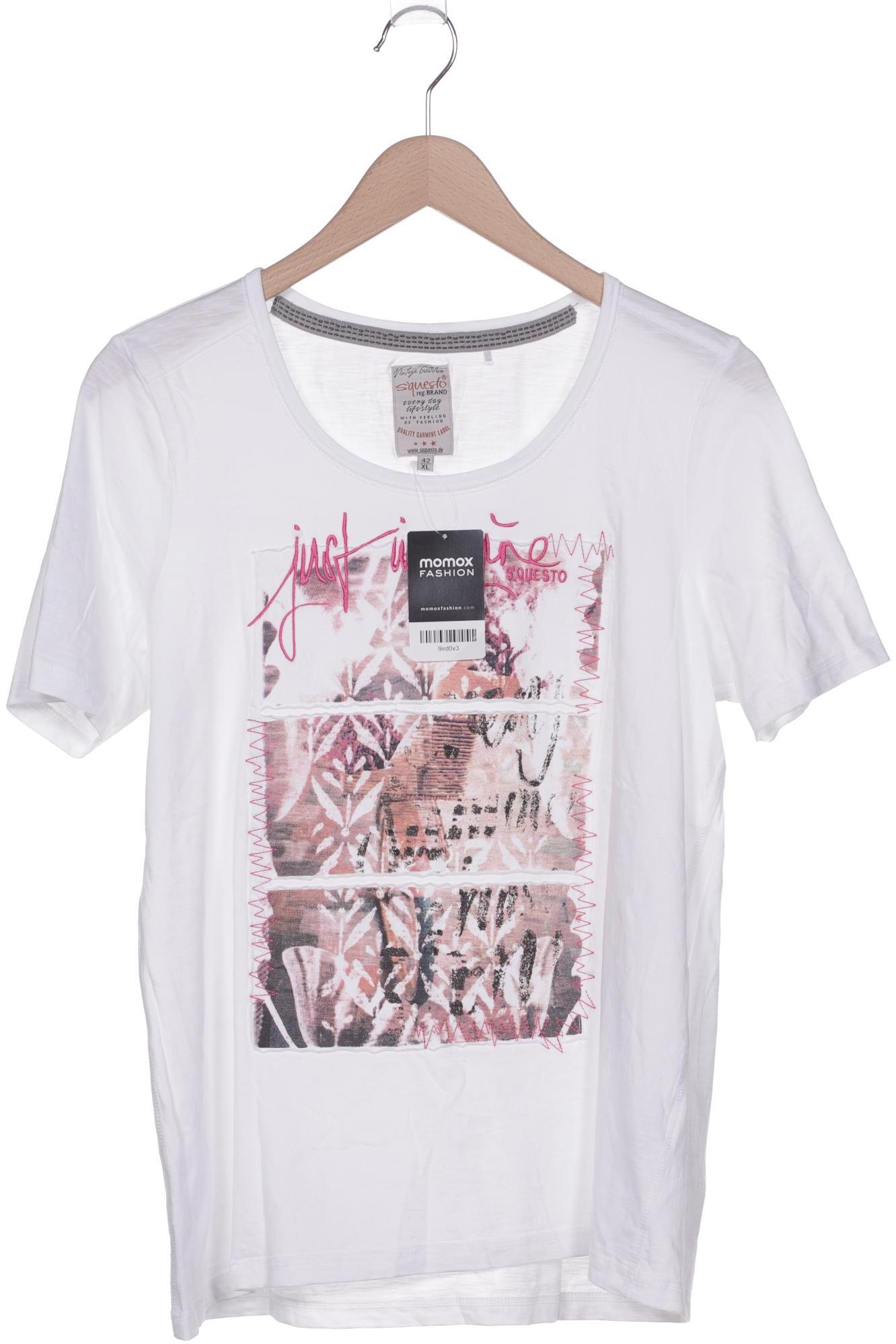 

s questo Damen T-Shirt, weiß, Gr. 42