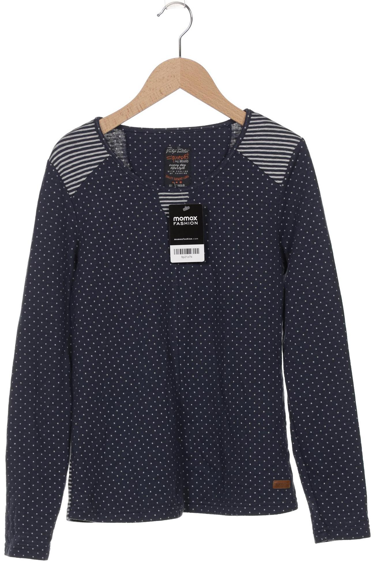 

s questo Damen Langarmshirt, marineblau, Gr. 36