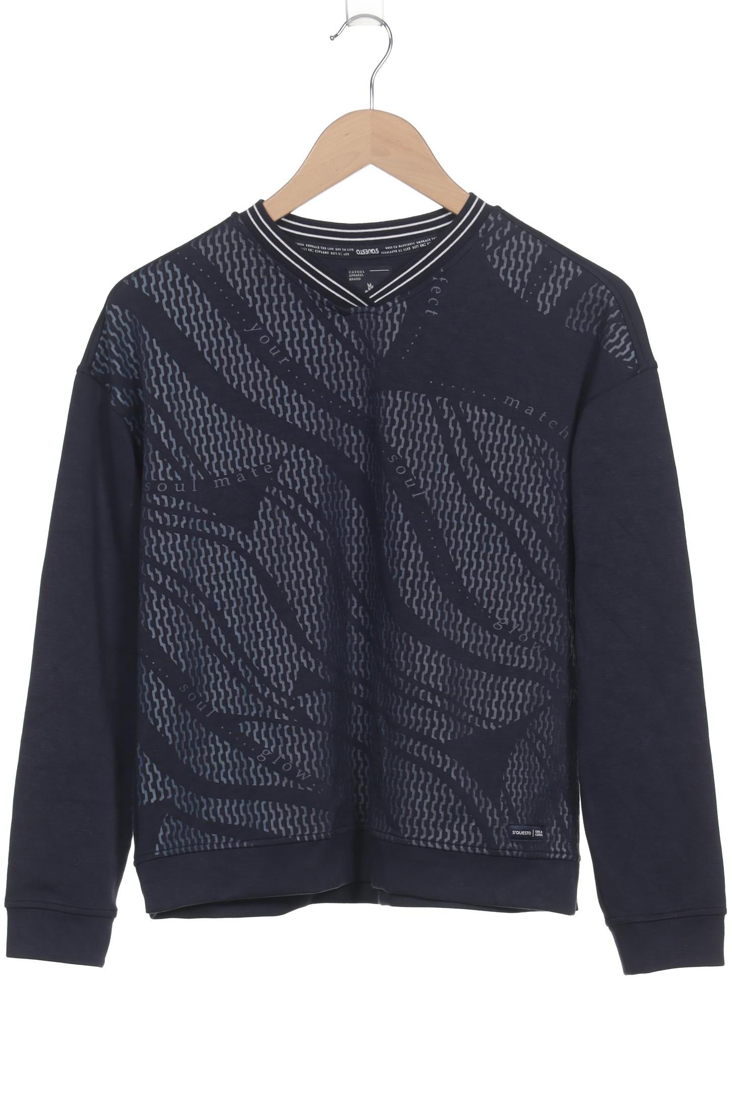 

s questo Damen Sweatshirt, marineblau, Gr. 36