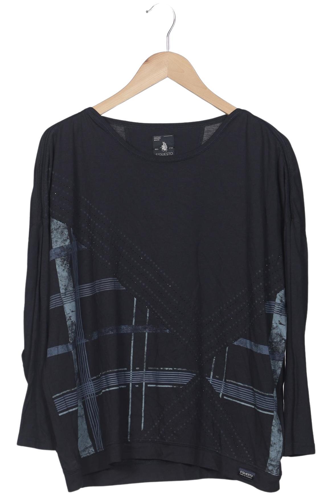 

s questo Damen Langarmshirt, marineblau, Gr. 44