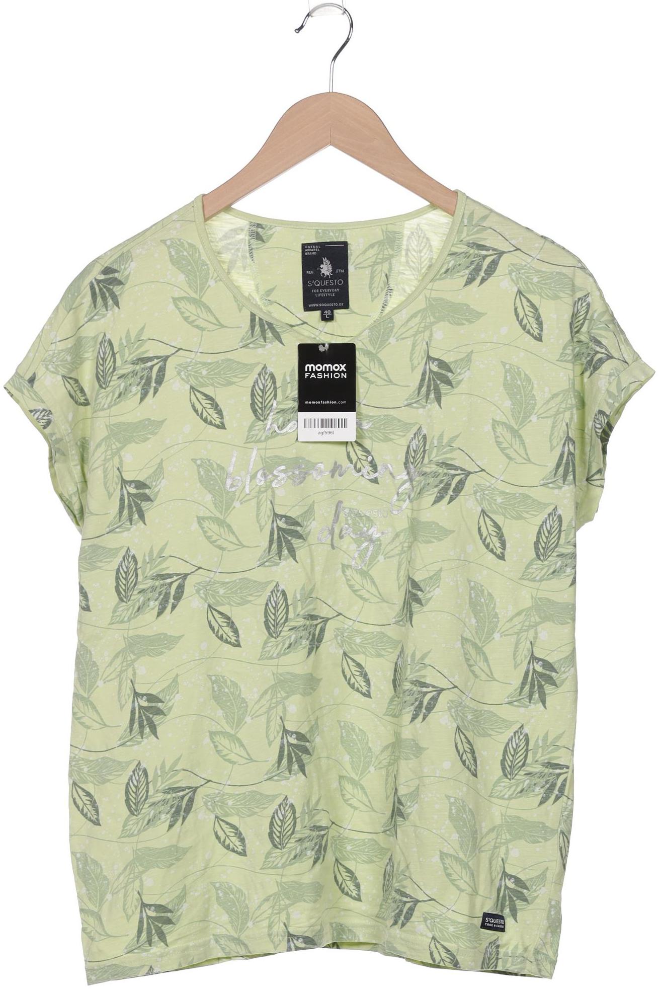 

s questo Damen T-Shirt, hellgrün, Gr. 40