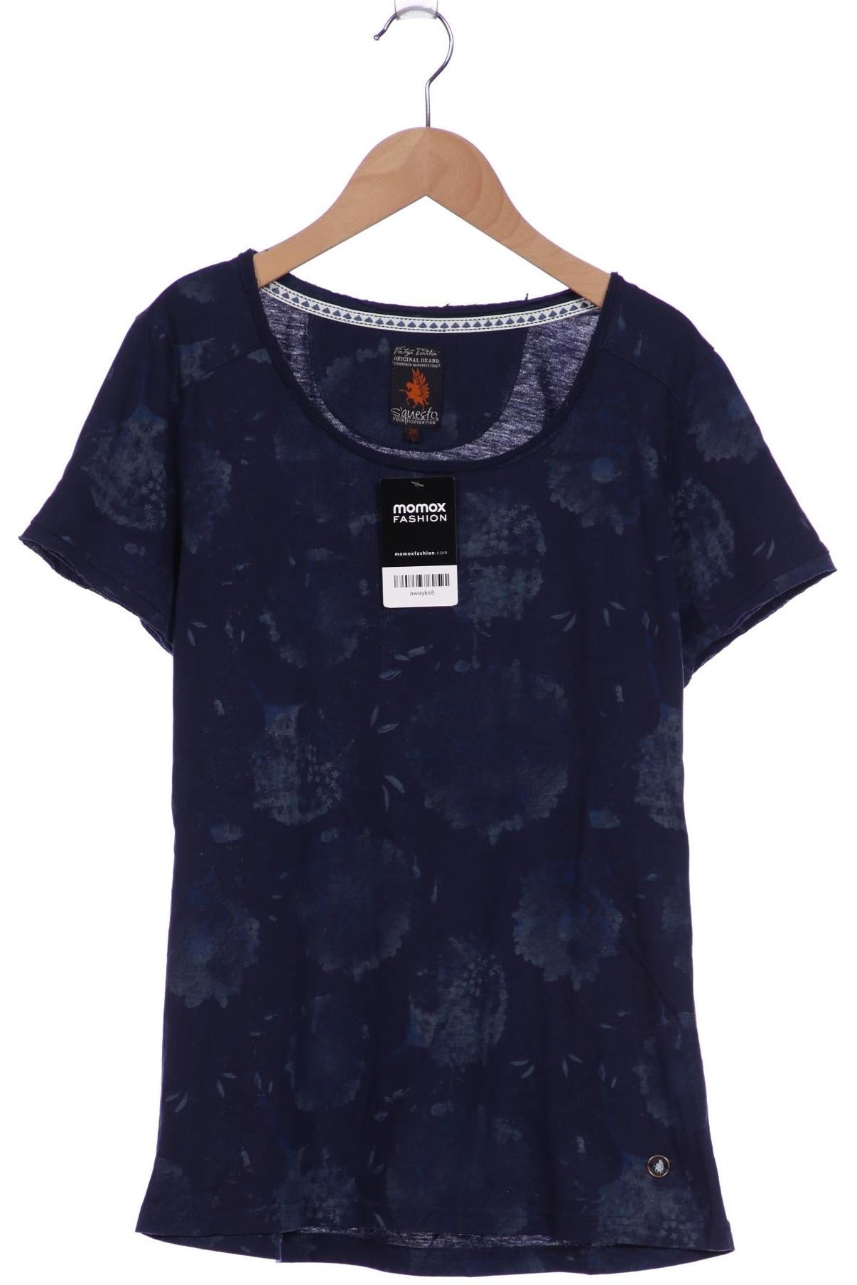 

s questo Damen T-Shirt, marineblau, Gr. 36
