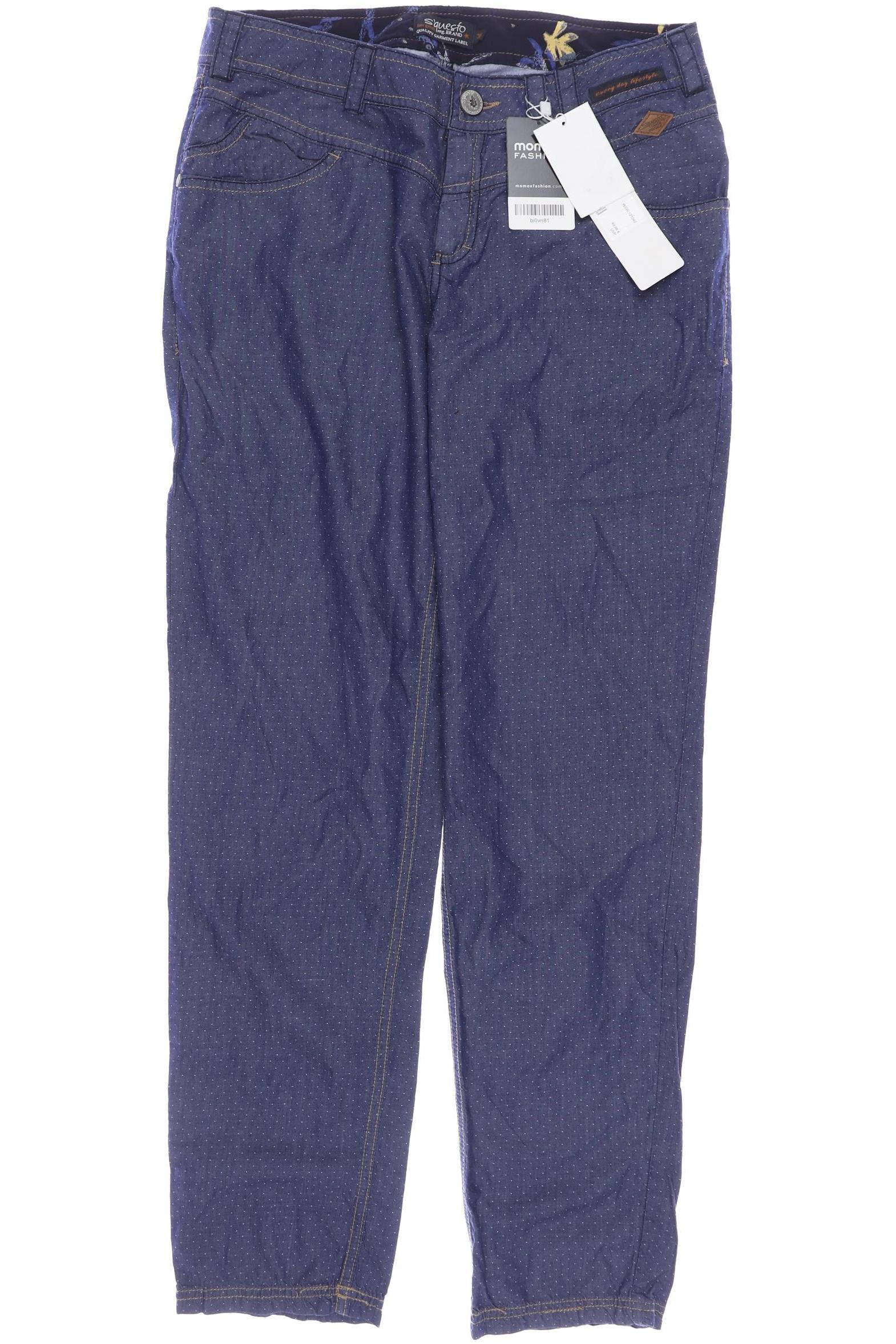 

s´questo Damen Stoffhose, blau