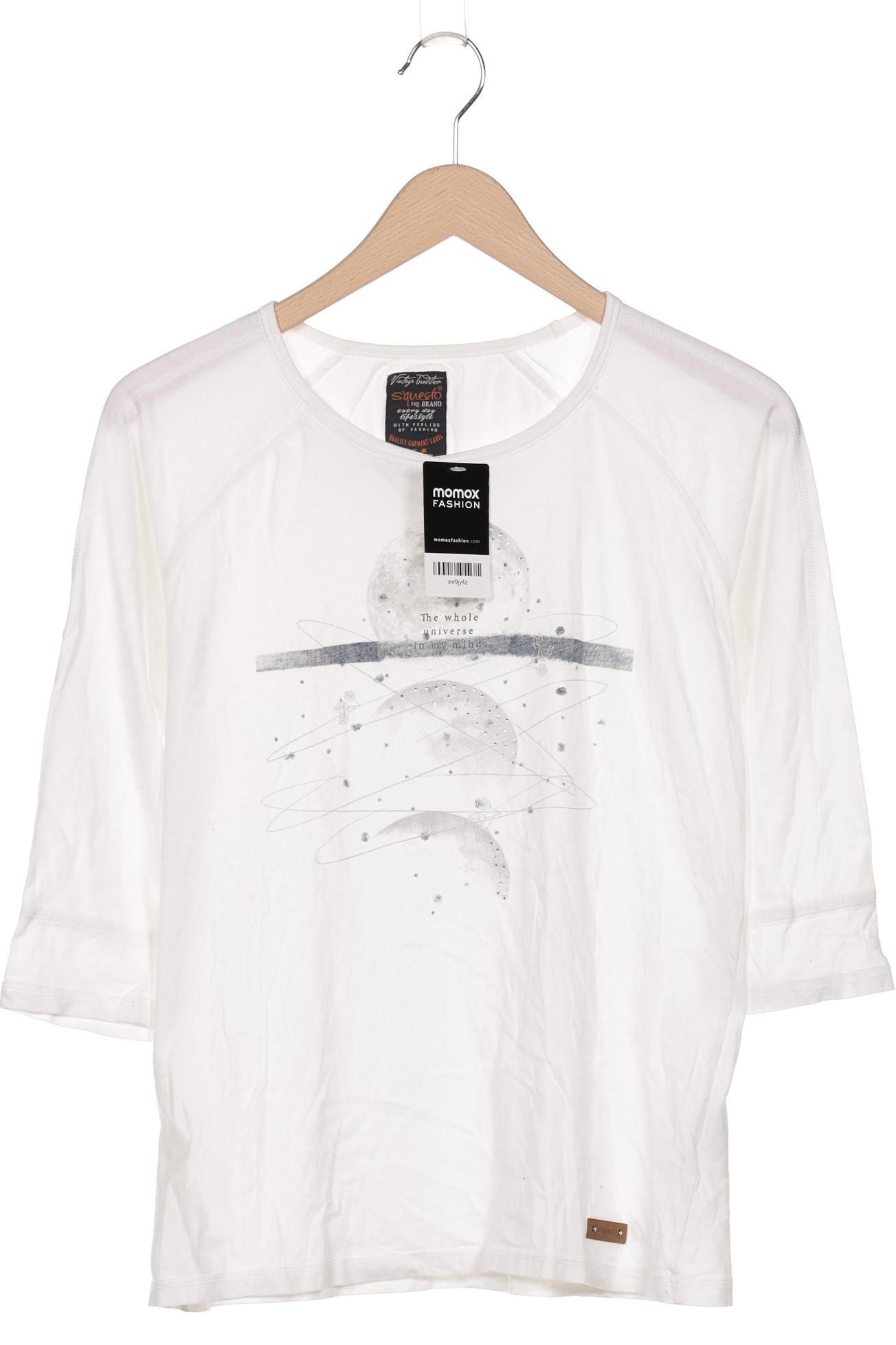 

s questo Damen Langarmshirt, weiß, Gr. 38