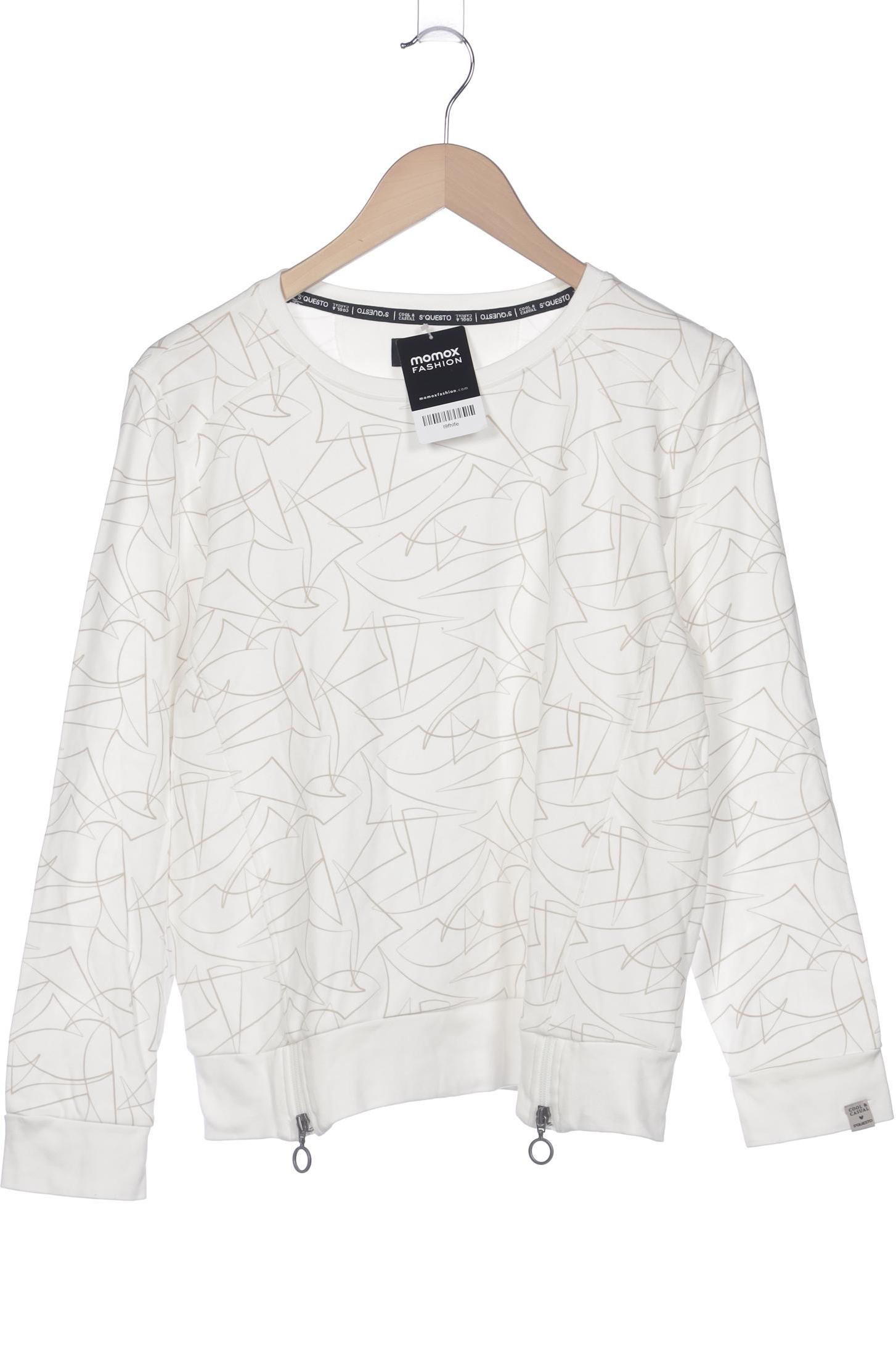 

s questo Damen Sweatshirt, weiß, Gr. 38