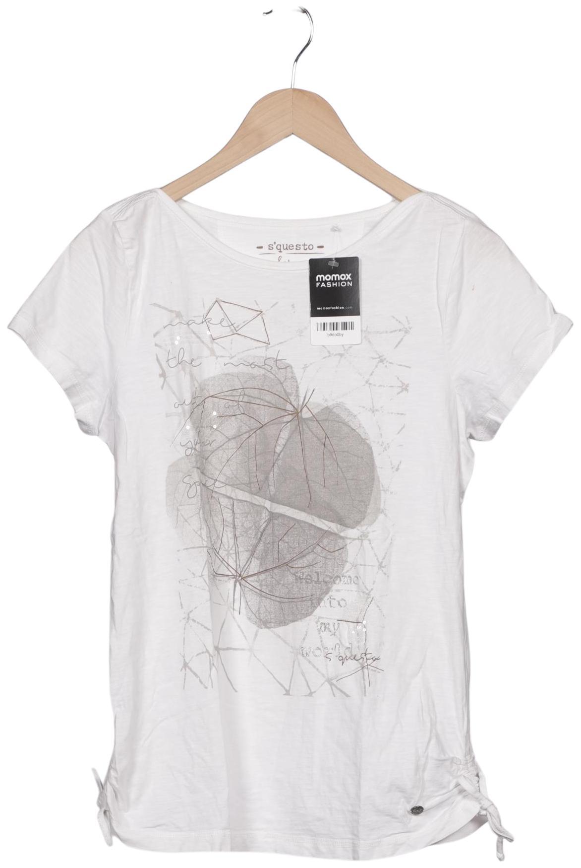 

s questo Damen T-Shirt, weiß, Gr. 38
