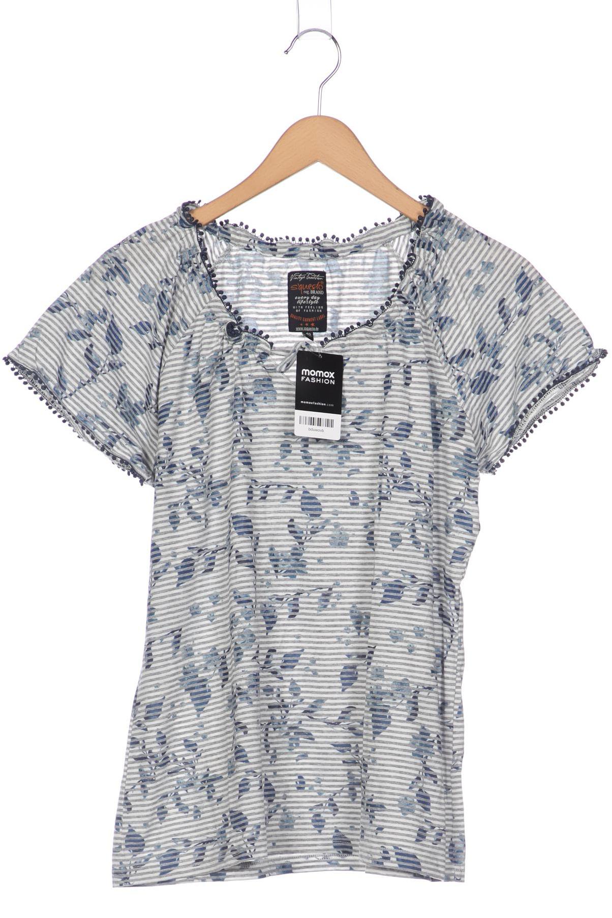 

s questo Damen T-Shirt, blau, Gr. 40