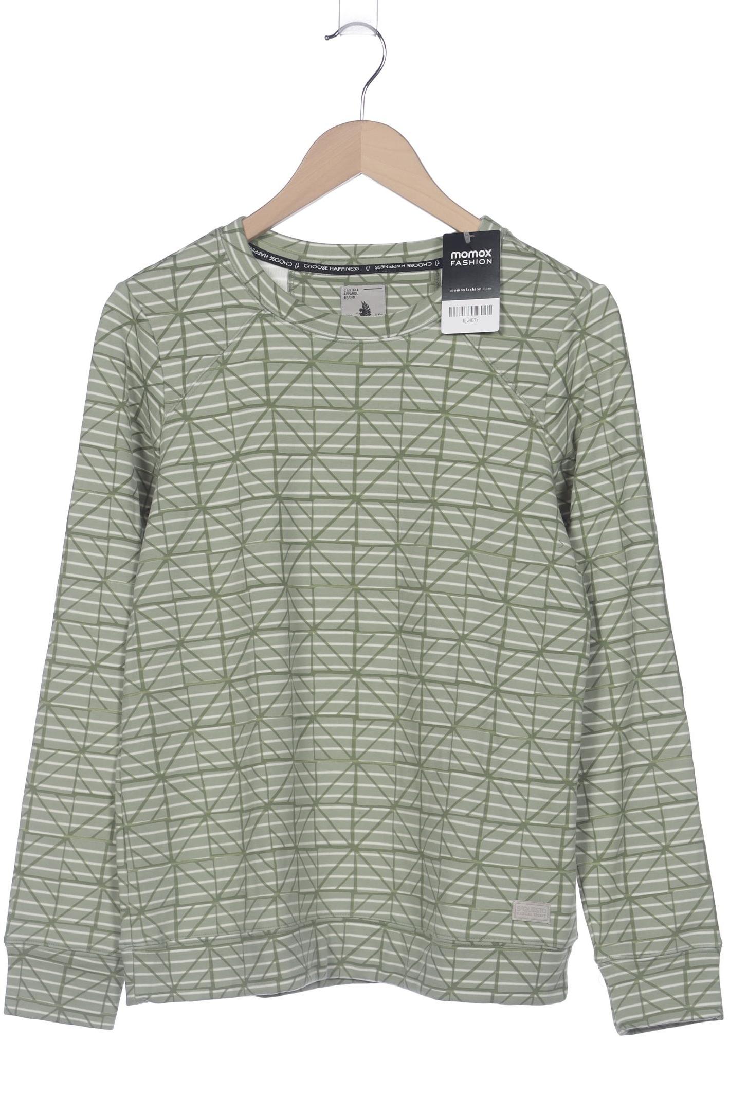 

s questo Damen Sweatshirt, hellgrün, Gr. 38