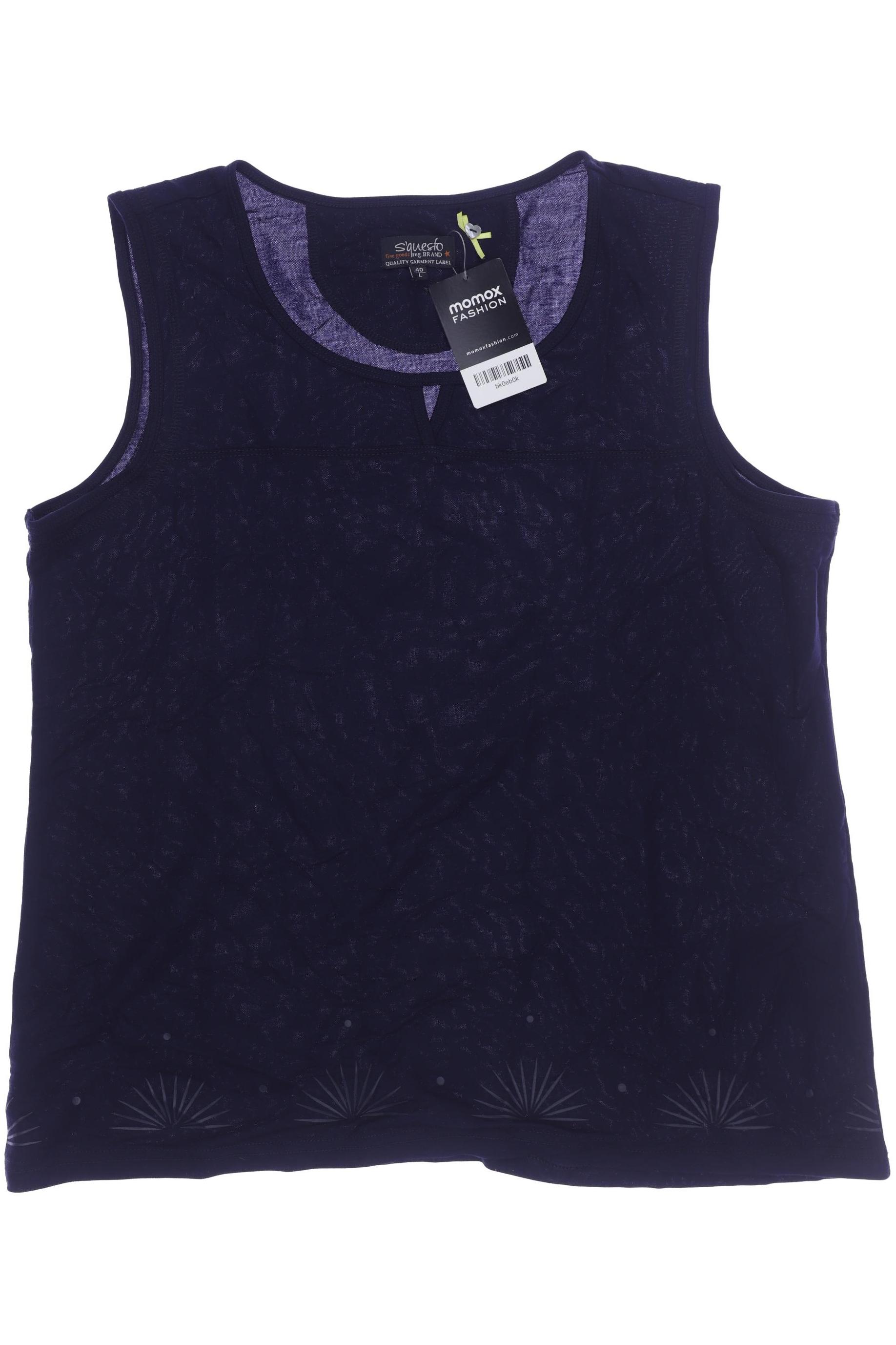 

s questo Damen Top, marineblau, Gr. 40