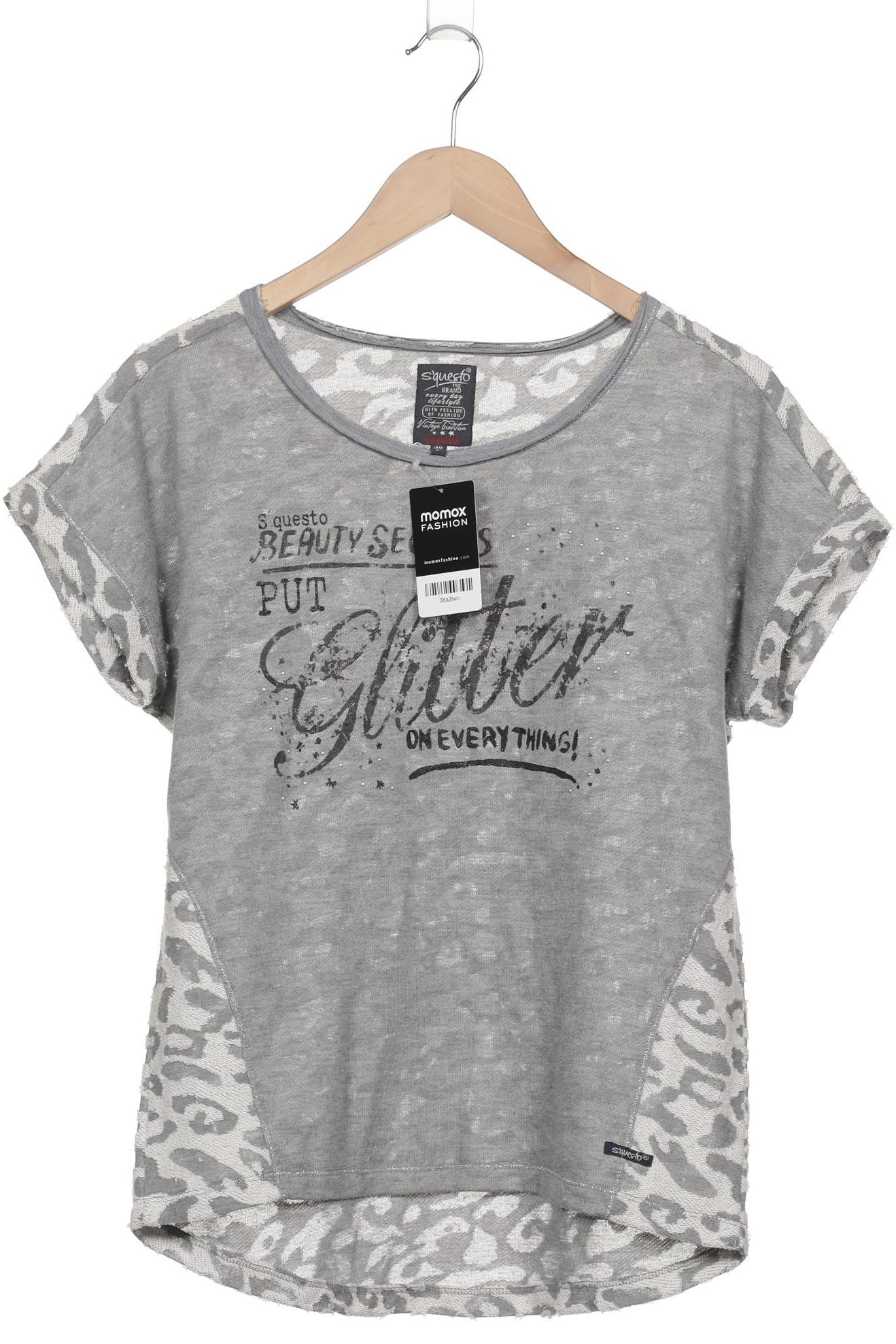 

s questo Damen T-Shirt, grau, Gr. 40
