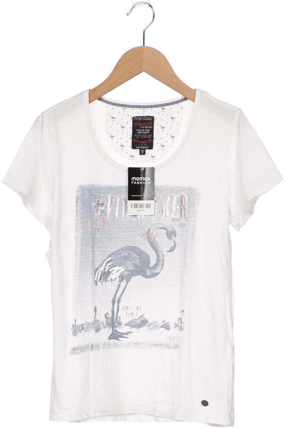 

s questo Damen T-Shirt, weiß
