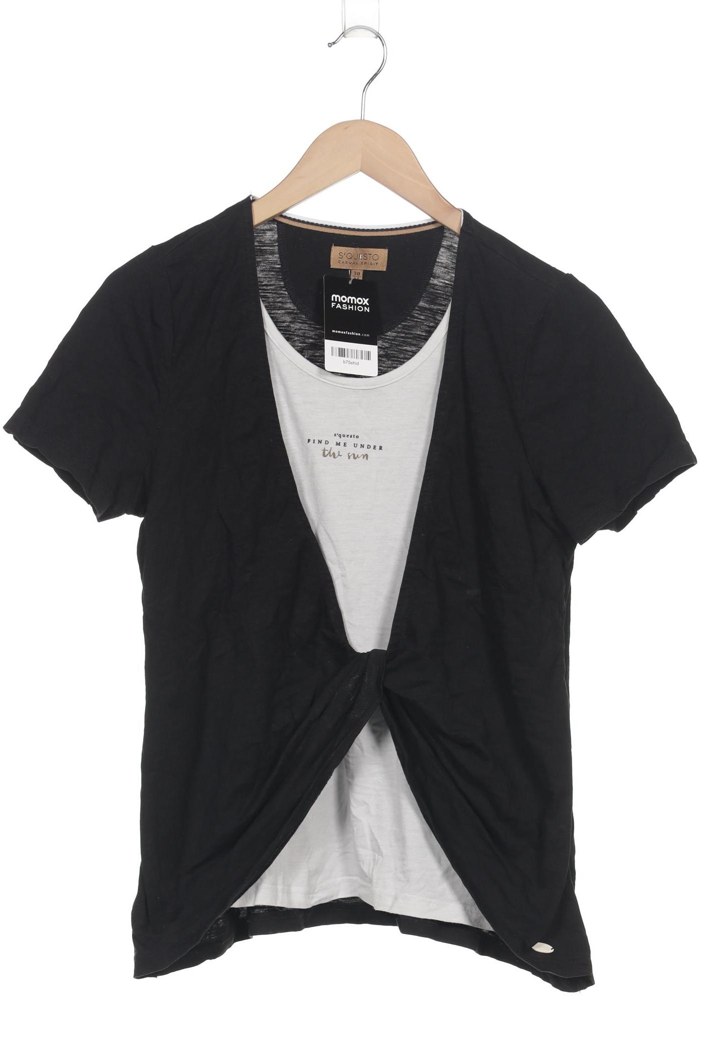 

s questo Damen T-Shirt, schwarz, Gr. 38