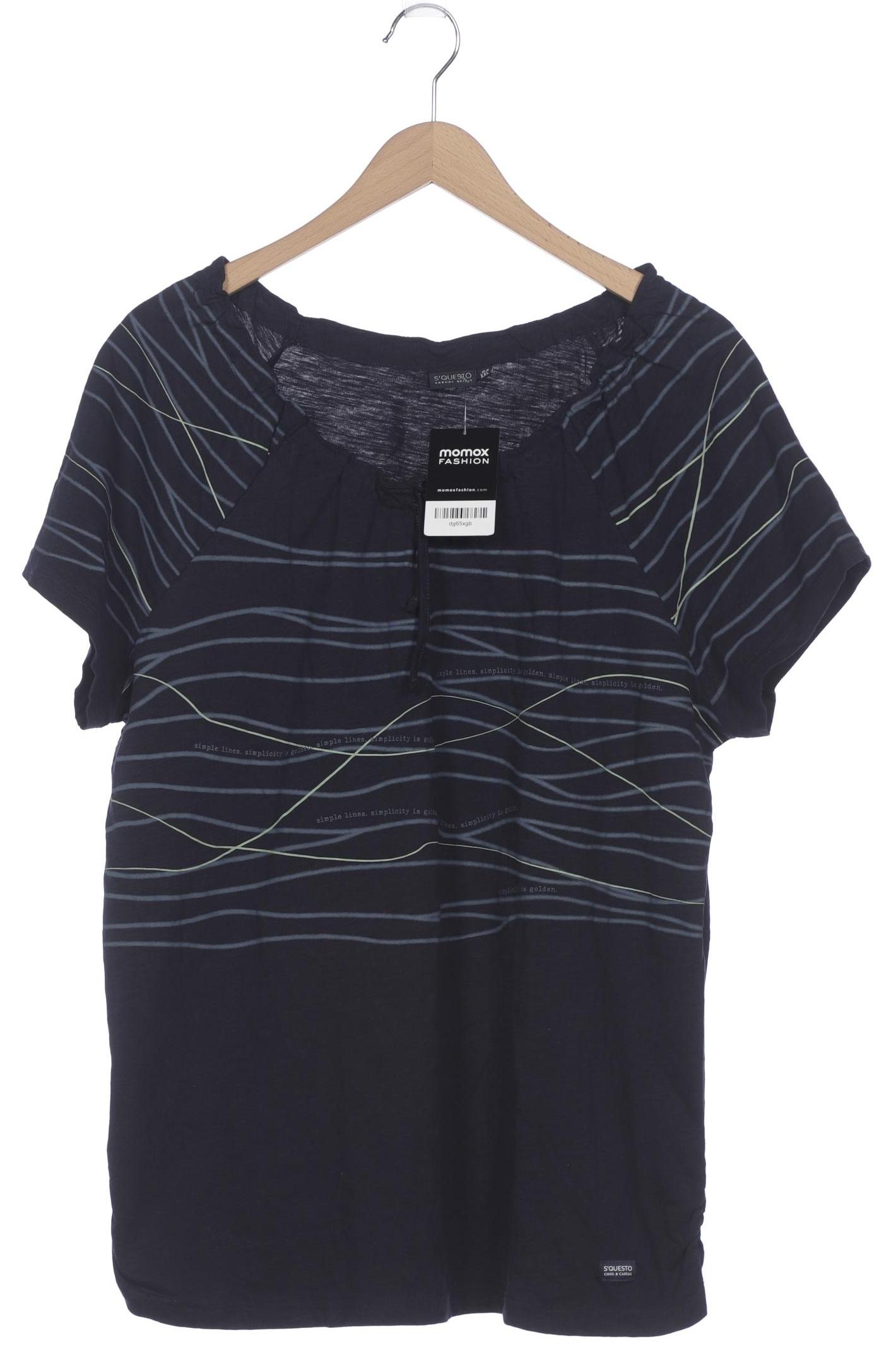 

s questo Damen T-Shirt, marineblau, Gr. 44