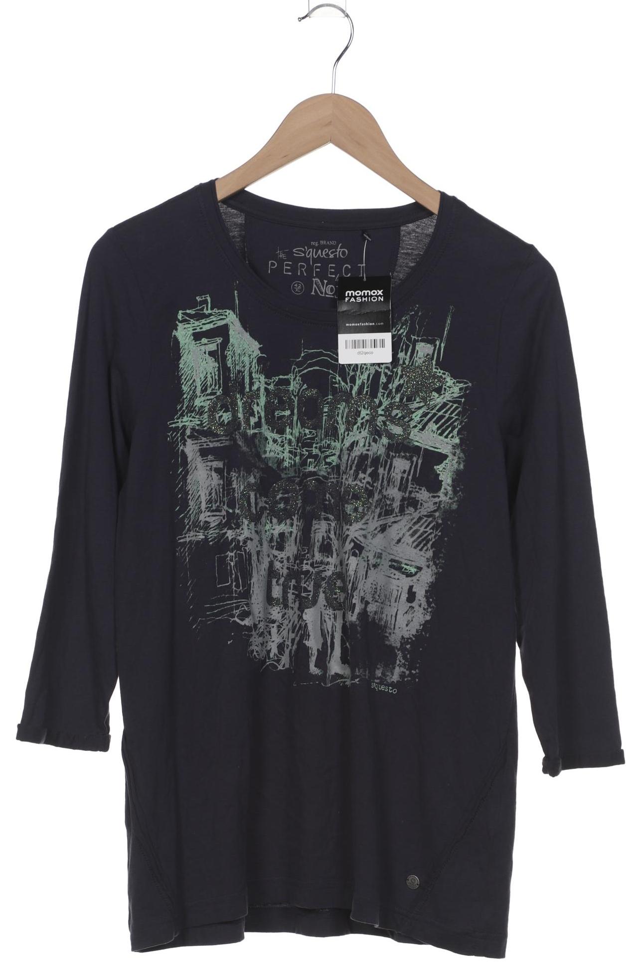 

s questo Damen Langarmshirt, marineblau, Gr. 42