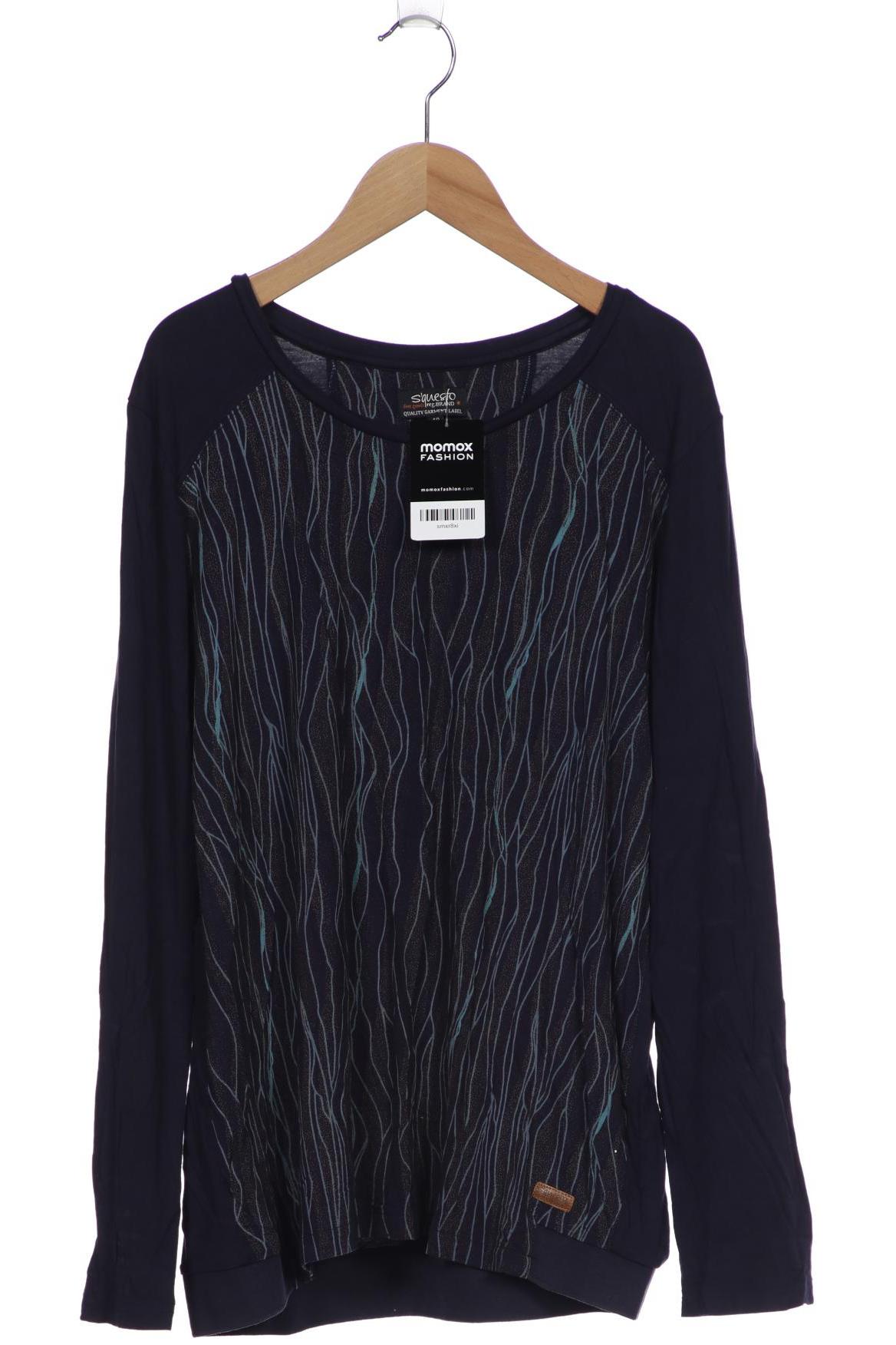 

s questo Damen Langarmshirt, marineblau, Gr. 40